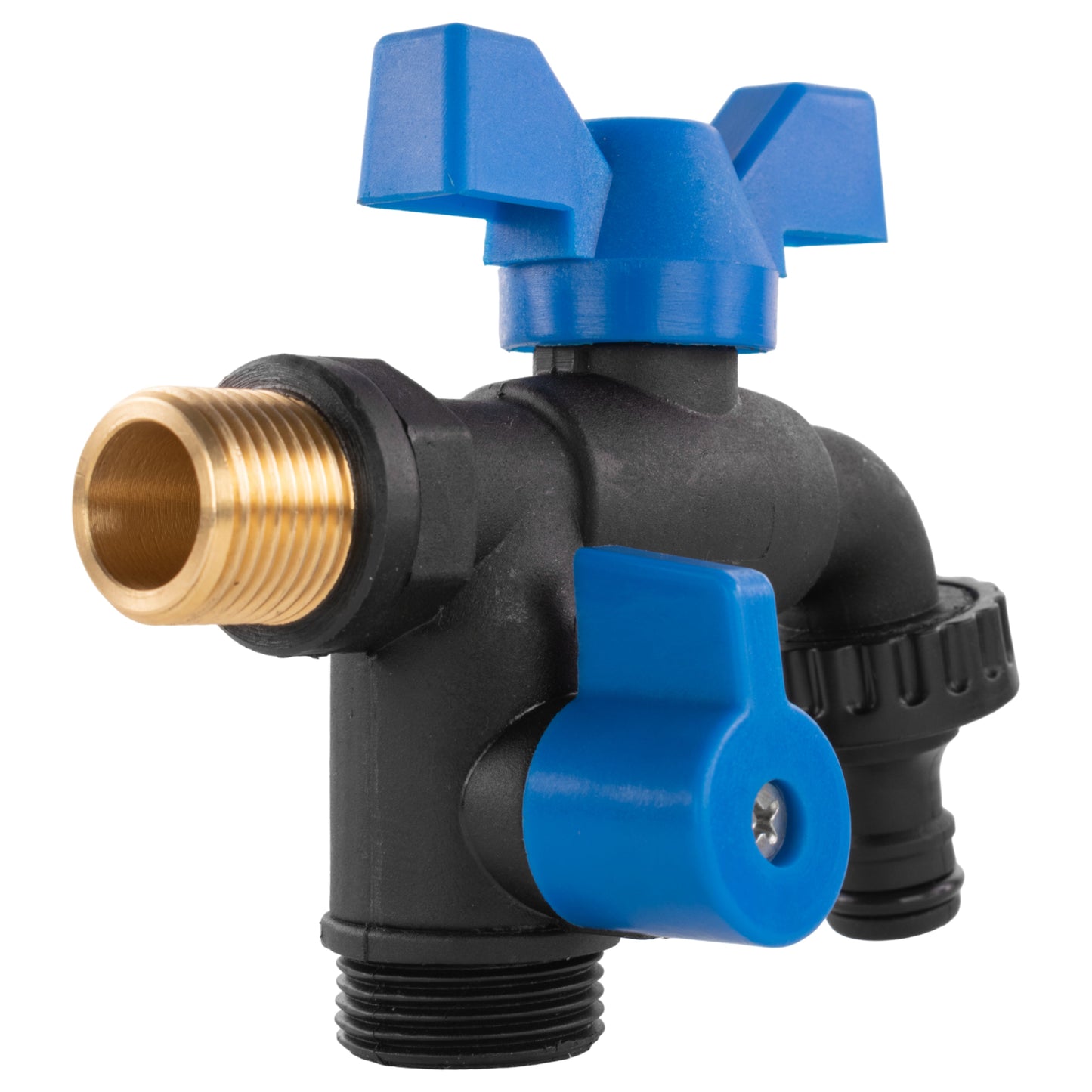 1/2" BSP Male Garden Bib Tap with Double Outlet
