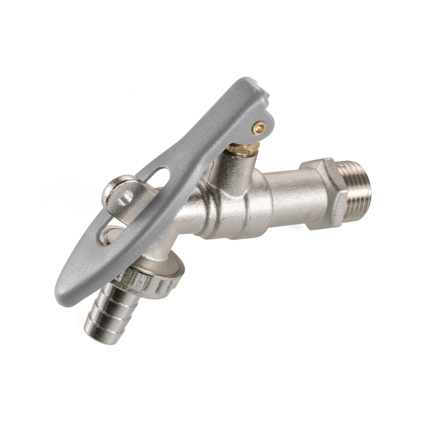 Brass Water Butt Set ¾″ with Hose Connector Tap and Lever Lock Mechanism