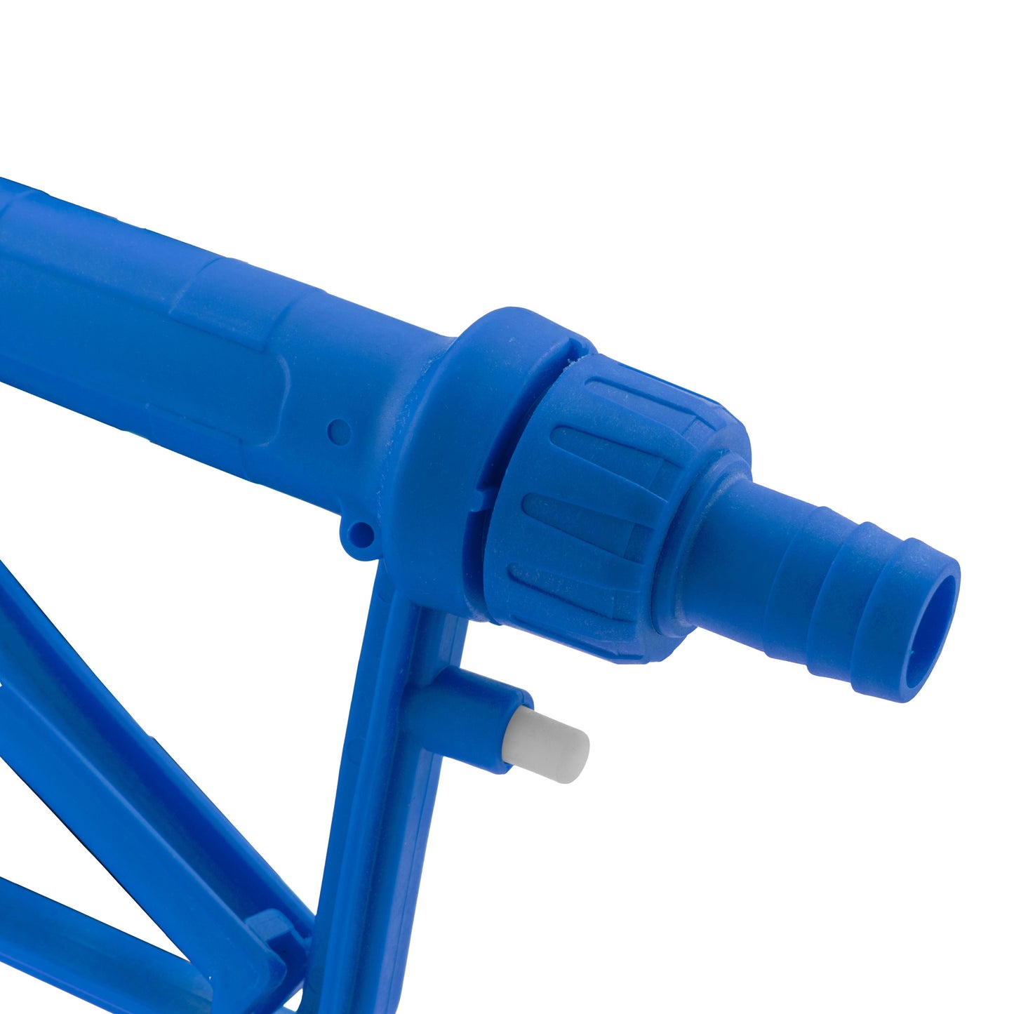 Blue 3/4" Barb Inlet Fuel Gun – Metal Outlet