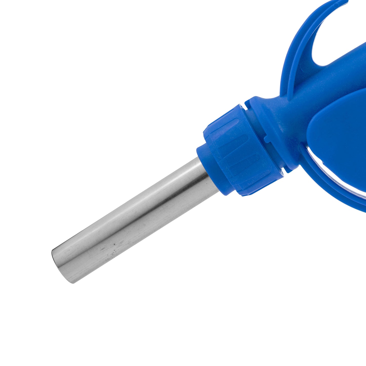 Blue 3/4" Barb Inlet Fuel Gun – Metal Outlet
