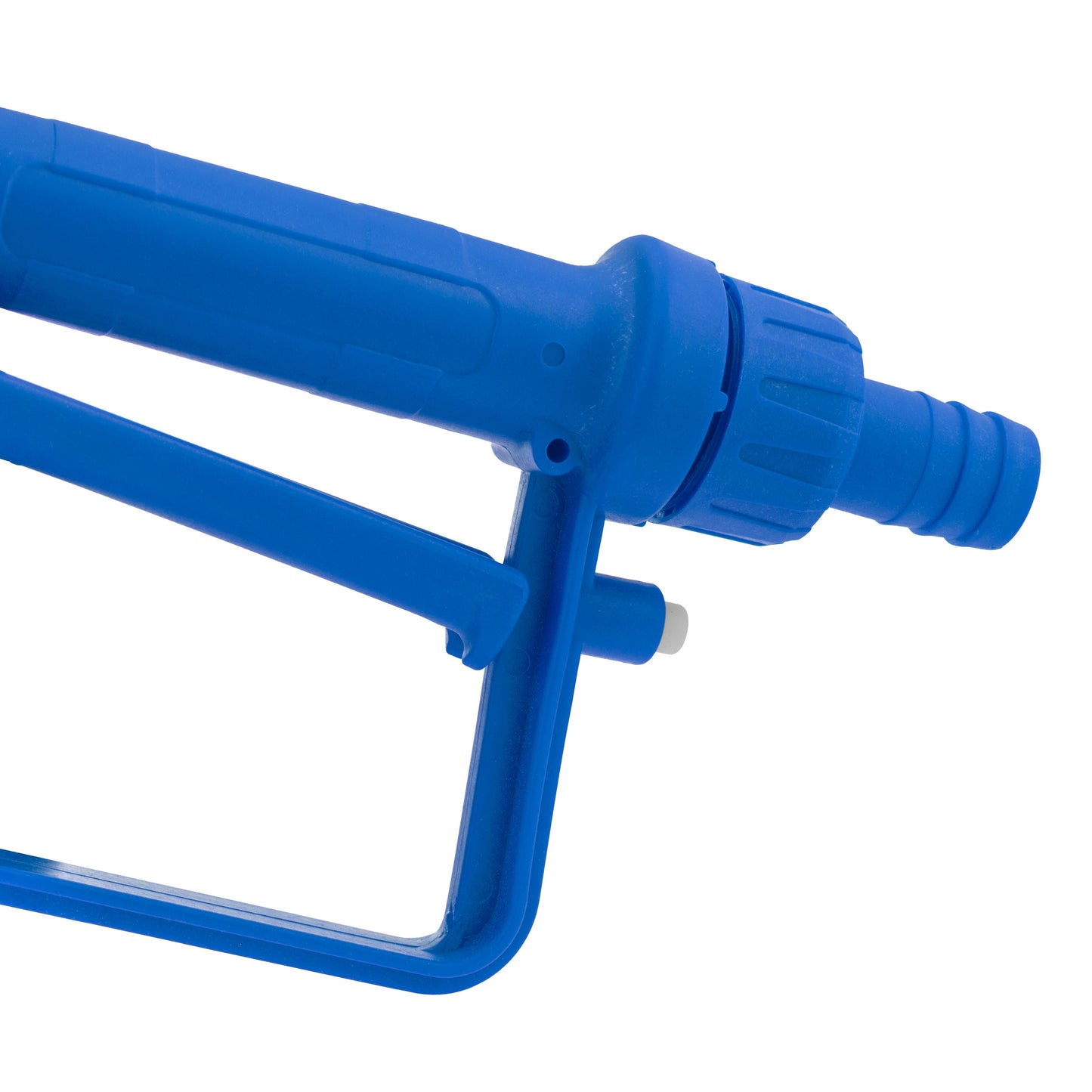 Blue 3/4" Barb Inlet Fuel Gun – Metal Outlet