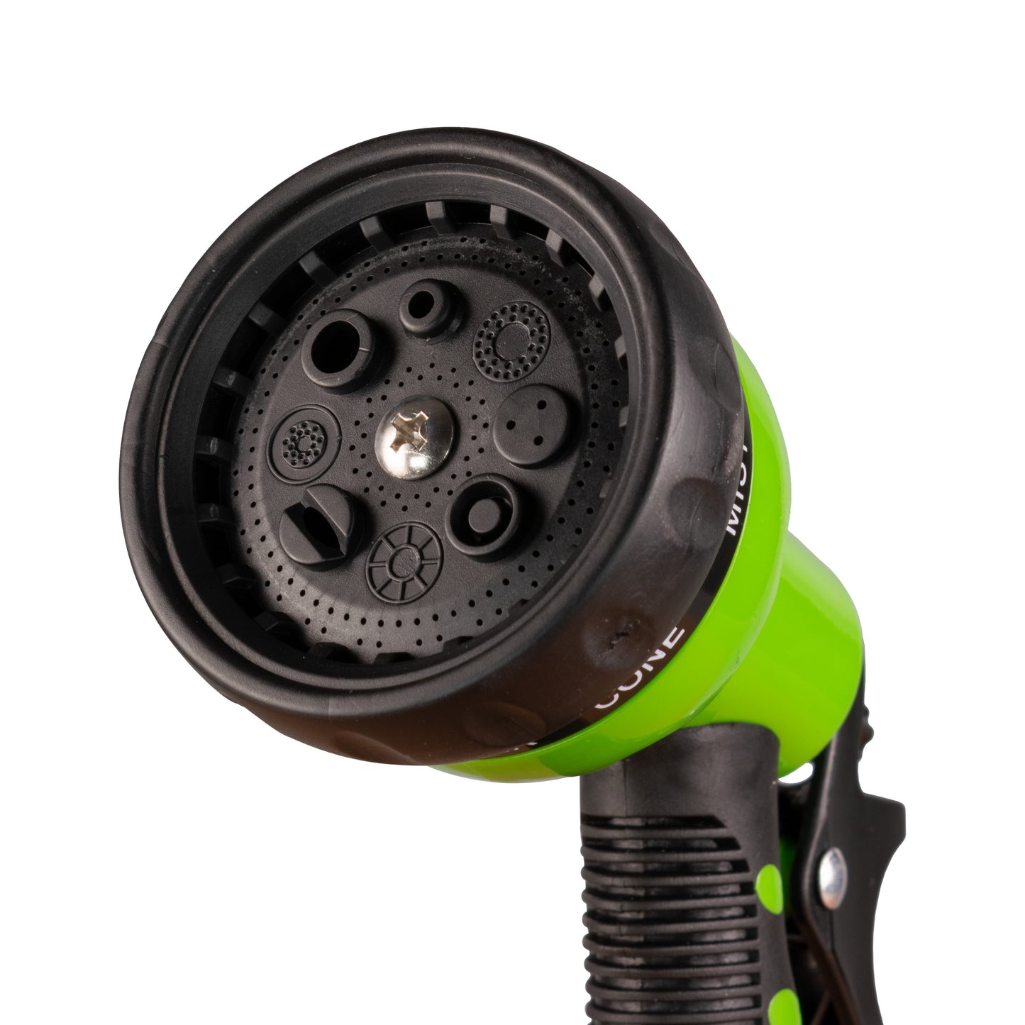 Cost Wise Hose Gun Water Sprayer with Adjustable 8-Pattern Nozzle, Green