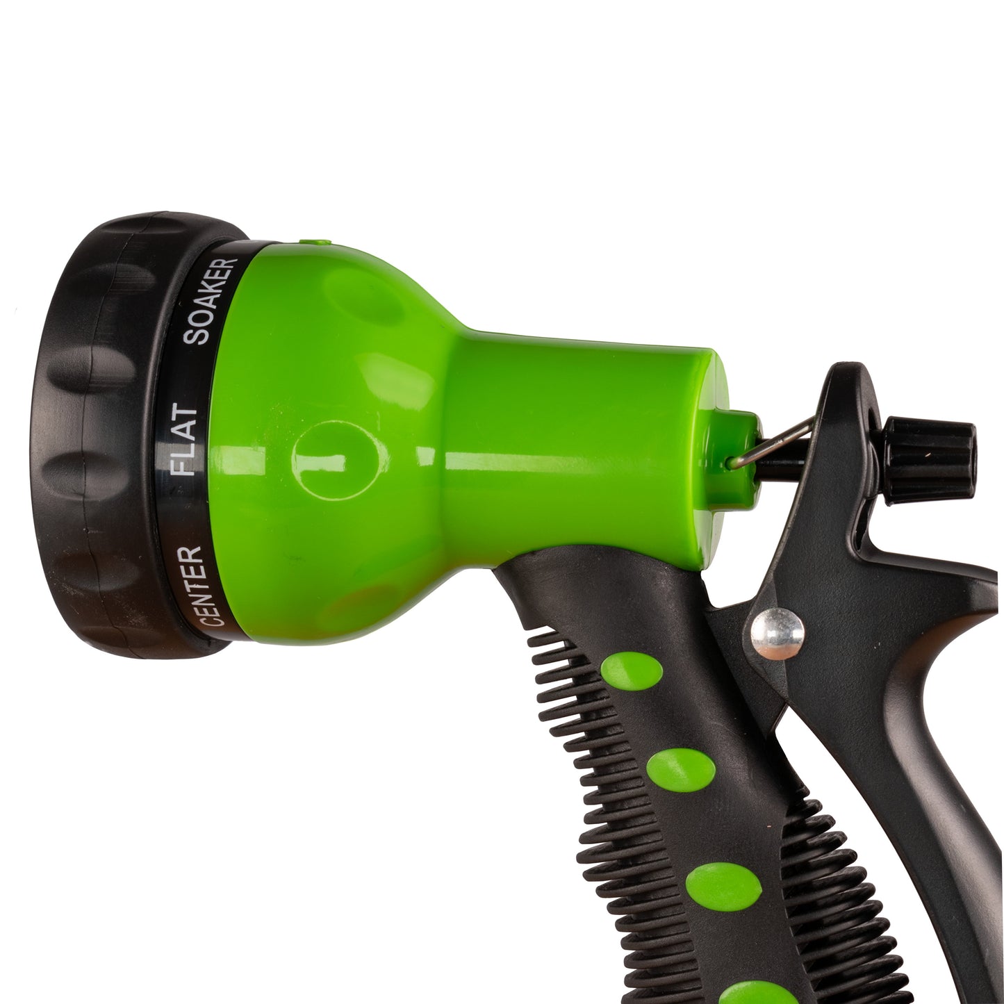 Cost Wise Hose Gun Water Sprayer with Adjustable 8-Pattern Nozzle, Green