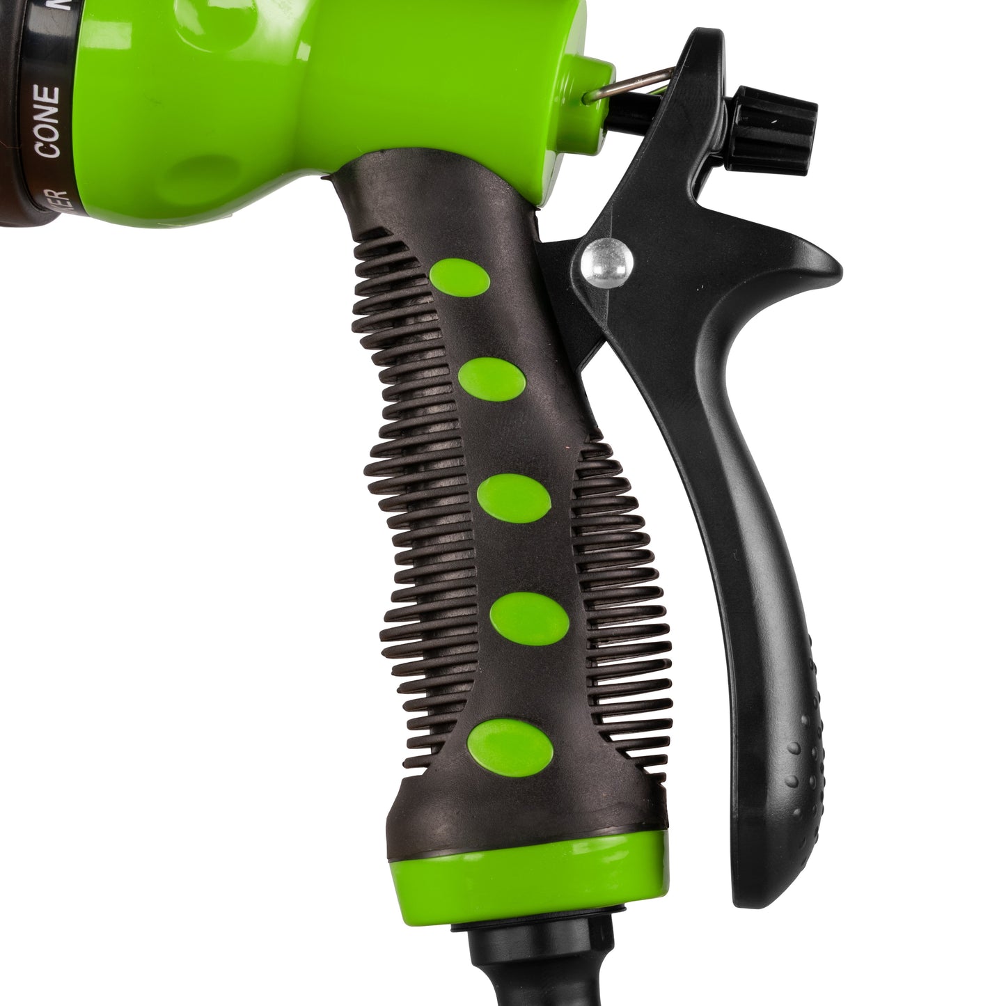Cost Wise Hose Gun Water Sprayer with Adjustable 8-Pattern Nozzle, Green