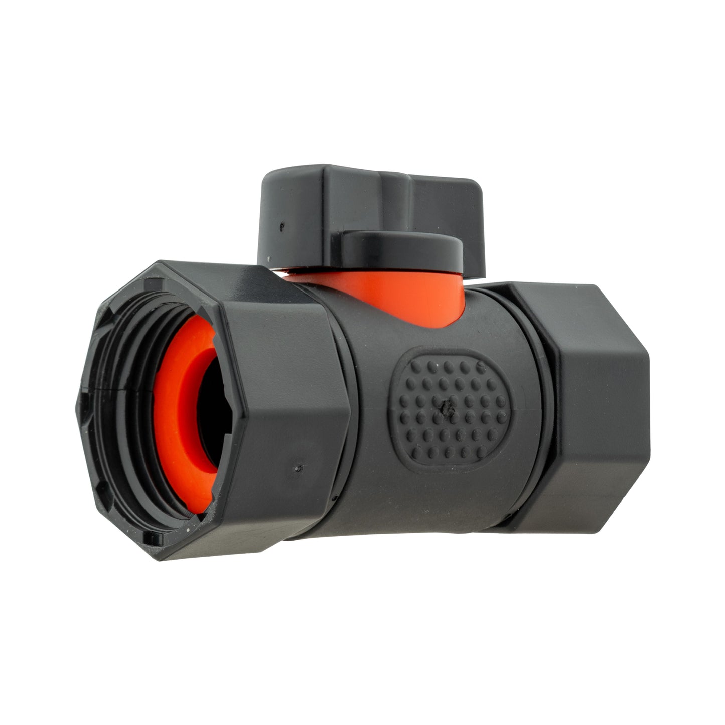 In-Line BSPF Valve with Two 20mm MDPE Straight Connectors