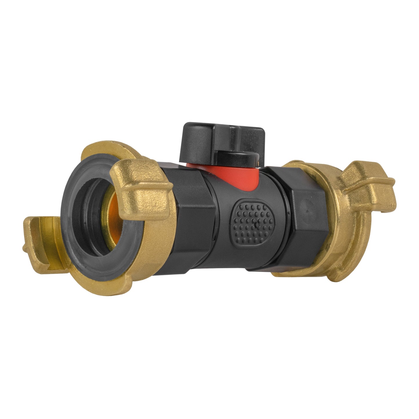BSPF In-Line Valve with 2 x Geka Style Couplings