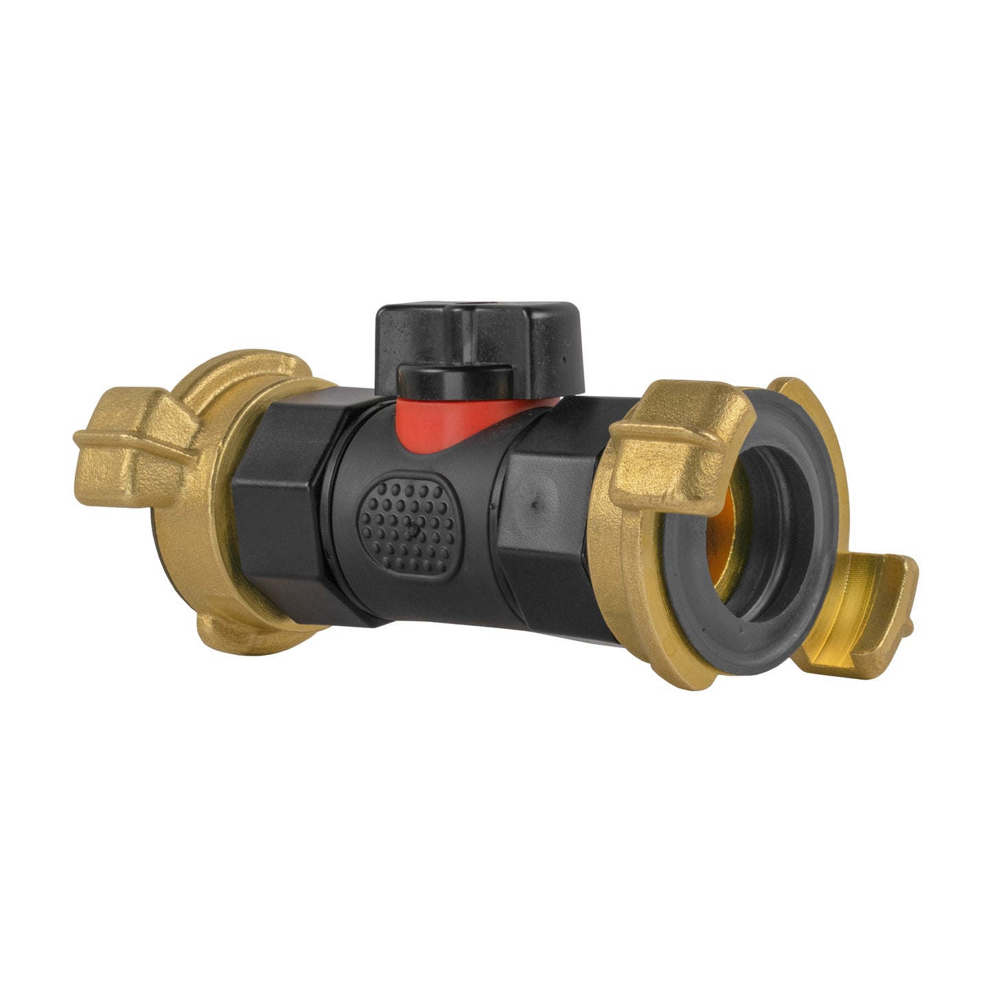 BSPF In-Line Valve with 2 x Geka Style Couplings
