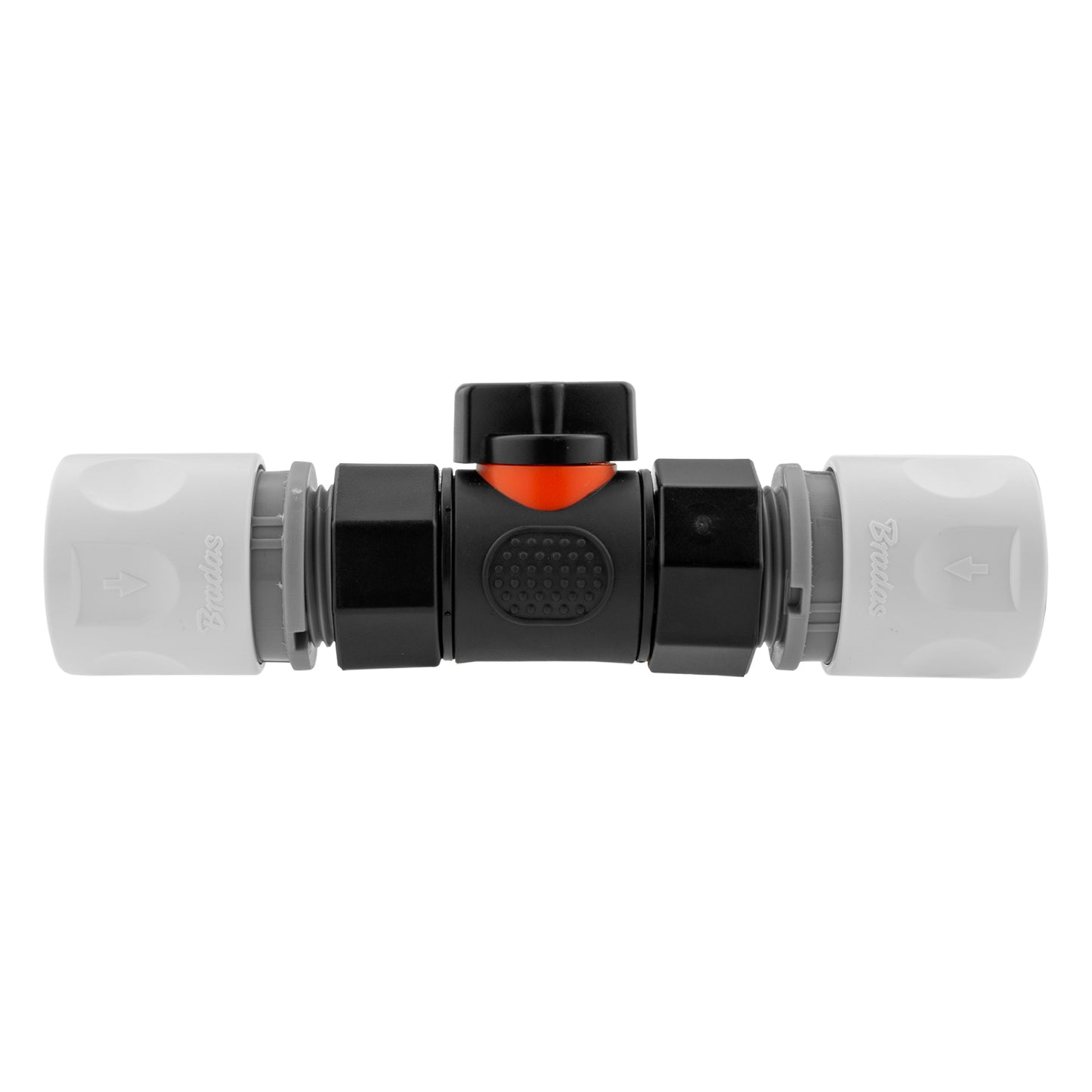 Dual Hose Quick-Connect Set with In-Line BSPF Control Valve