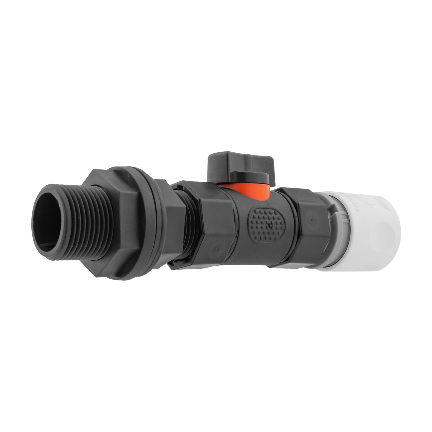 Water Butt Adapter Kit with Hose Connector WL and In-Line BSPF Valve