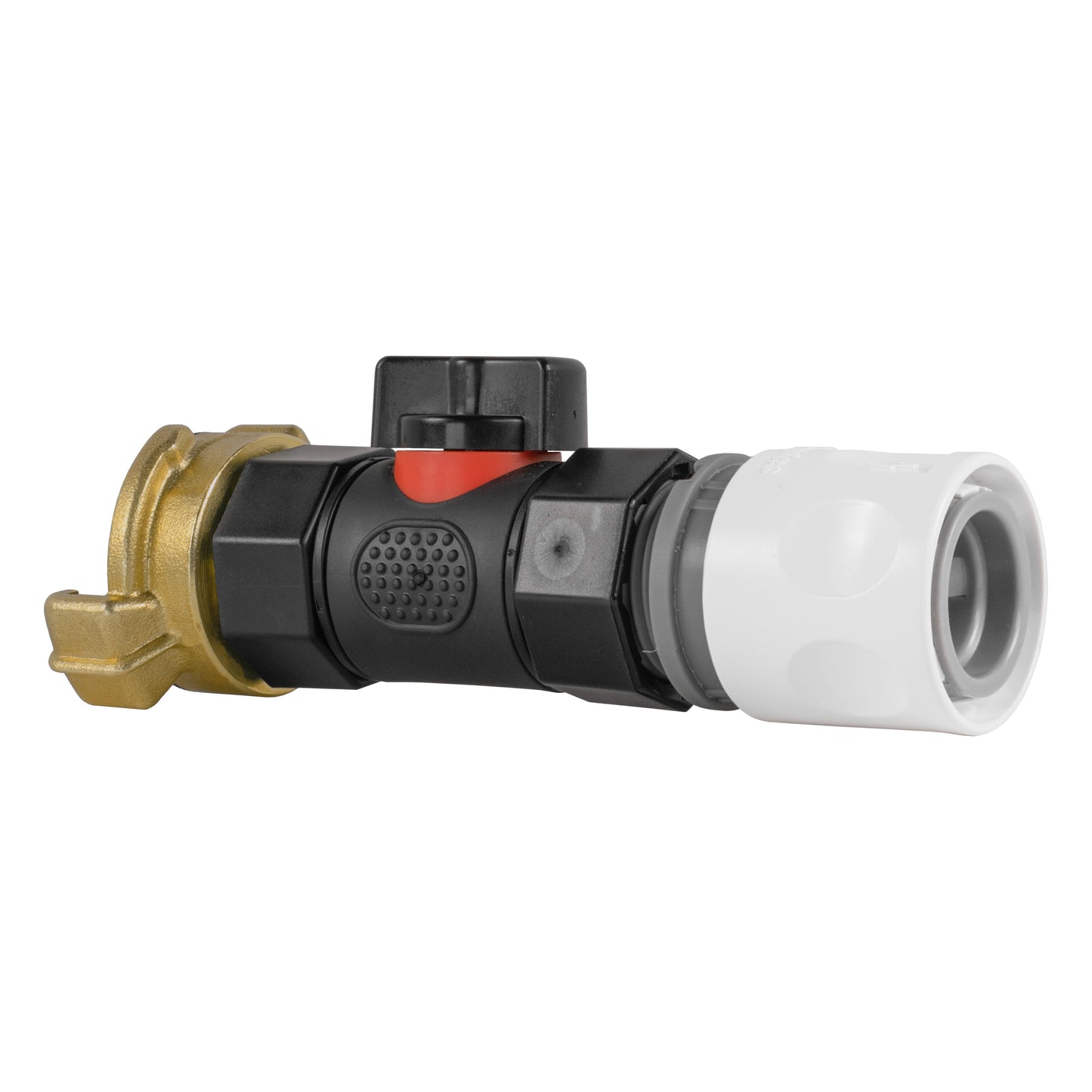 Geka-Type Coupling with In-Line BSPF Valve and Hose Connector WL