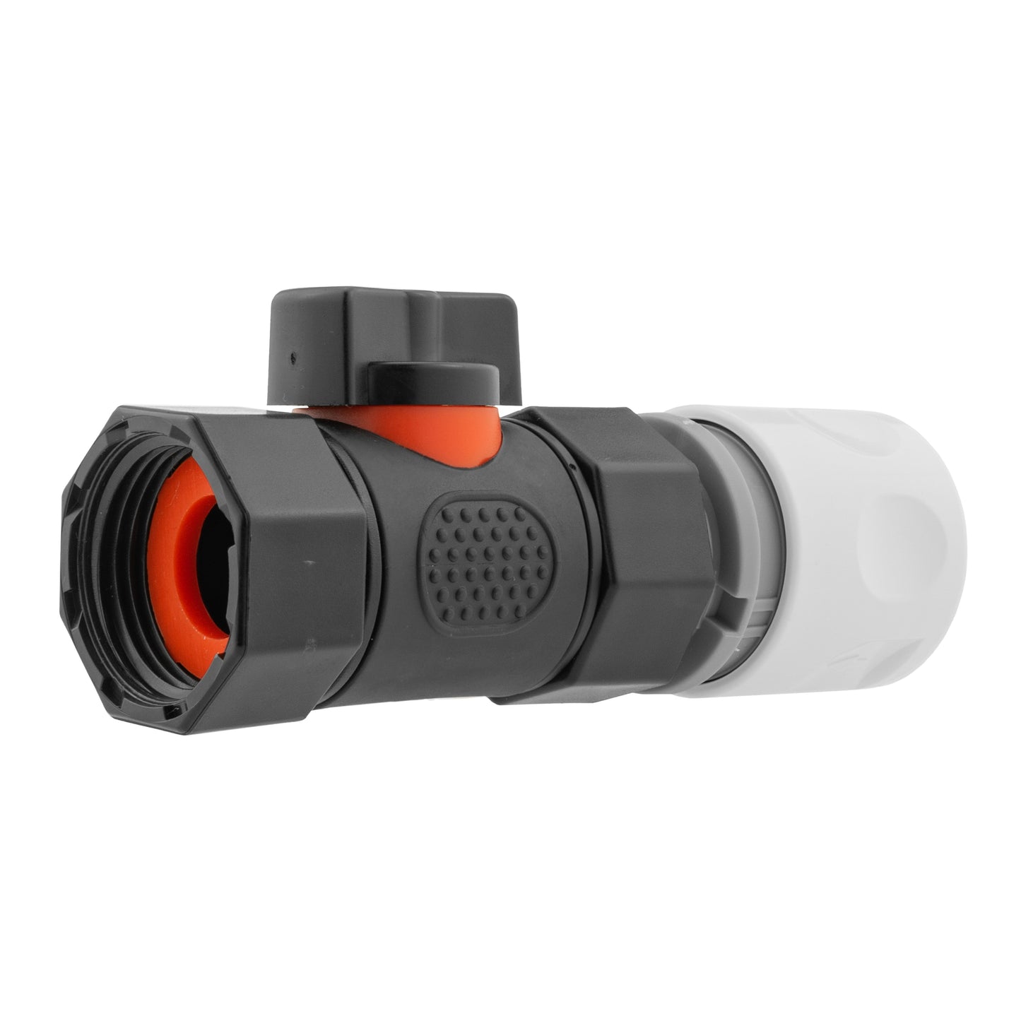 WL Hose Fitting with Integrated BSPF In-Line Valve