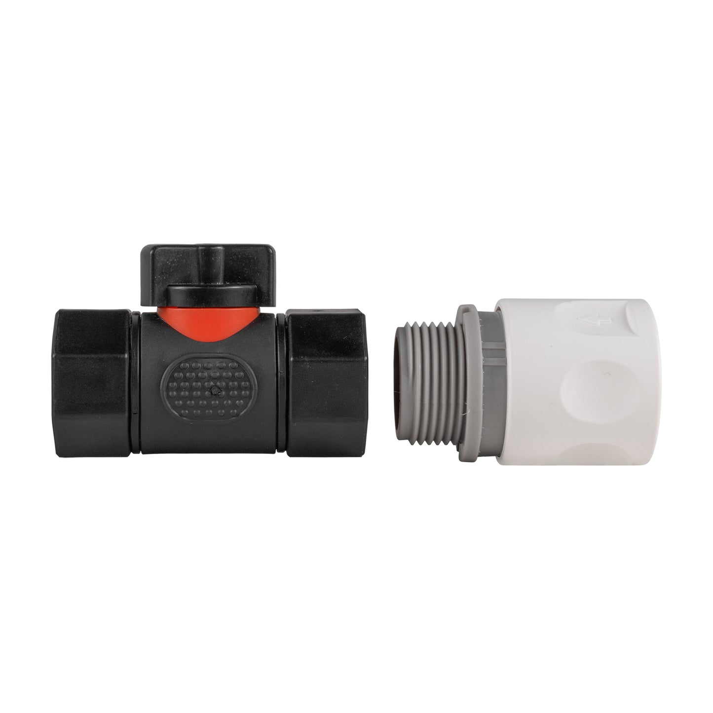 WL Hose Fitting with Integrated BSPF In-Line Valve
