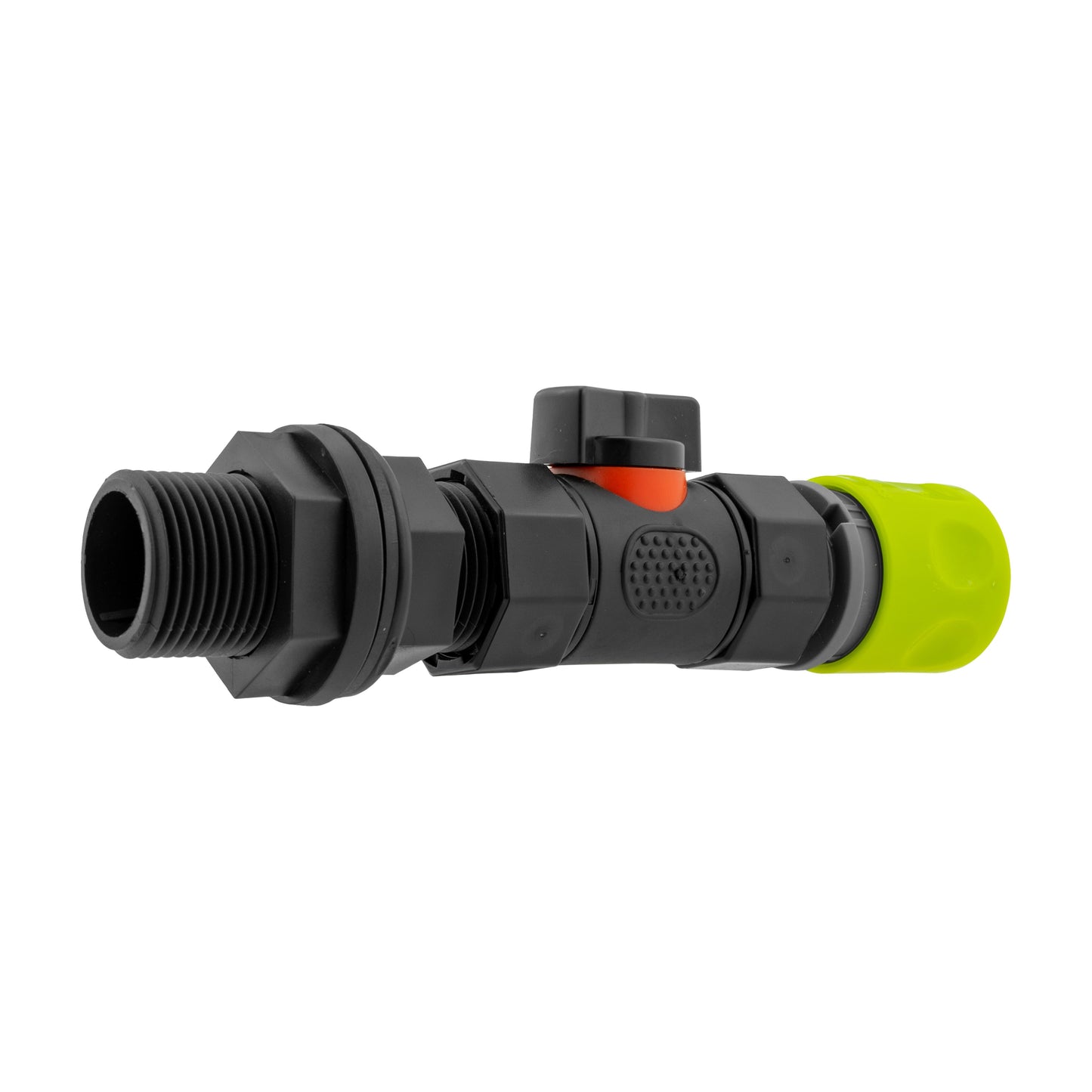 Lime Hose Connector Set with In-Line BSPF Valve and Water Tank Adapter