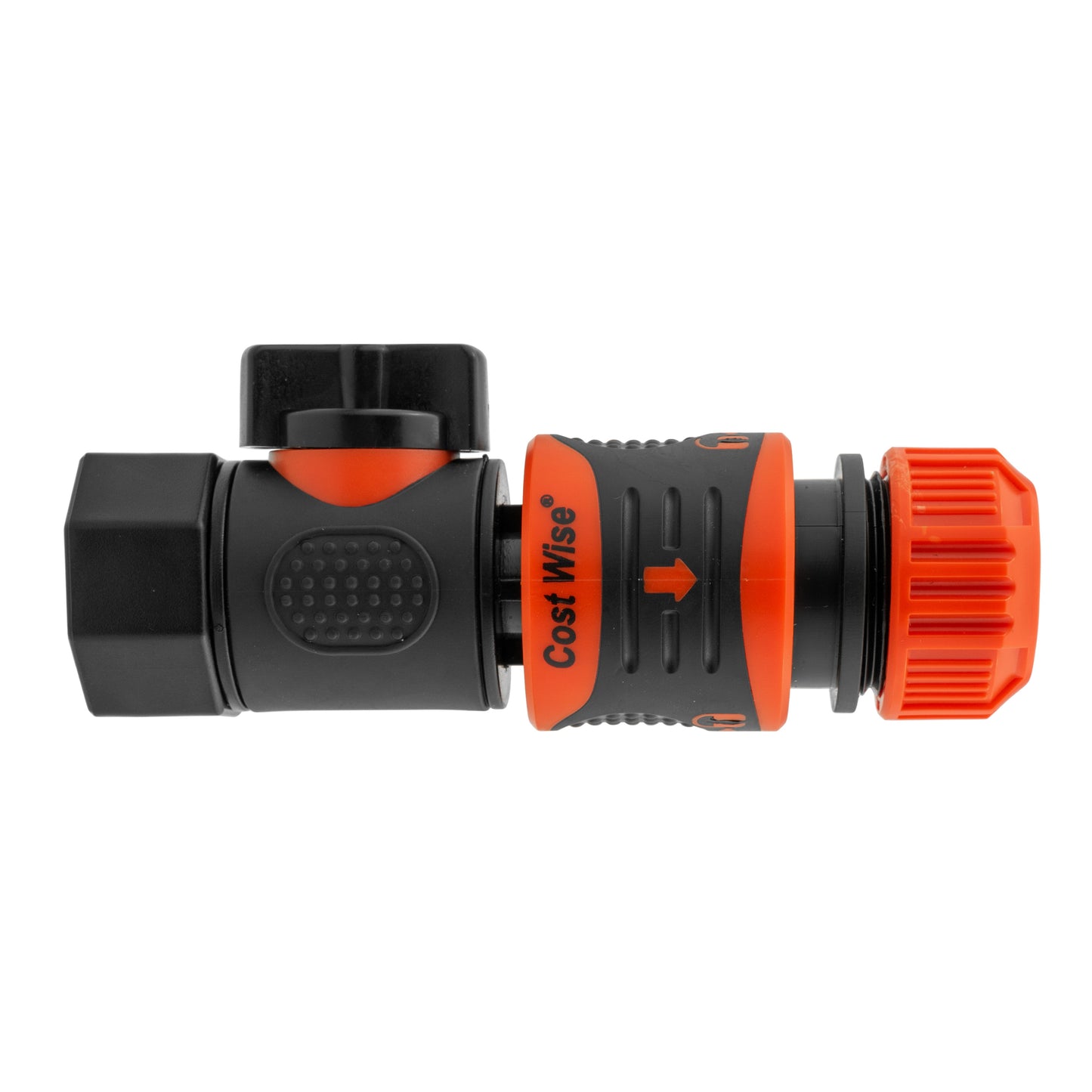 Quick-Connect Valve with Locking Hose Connector – 3/4" BSPF Thread
