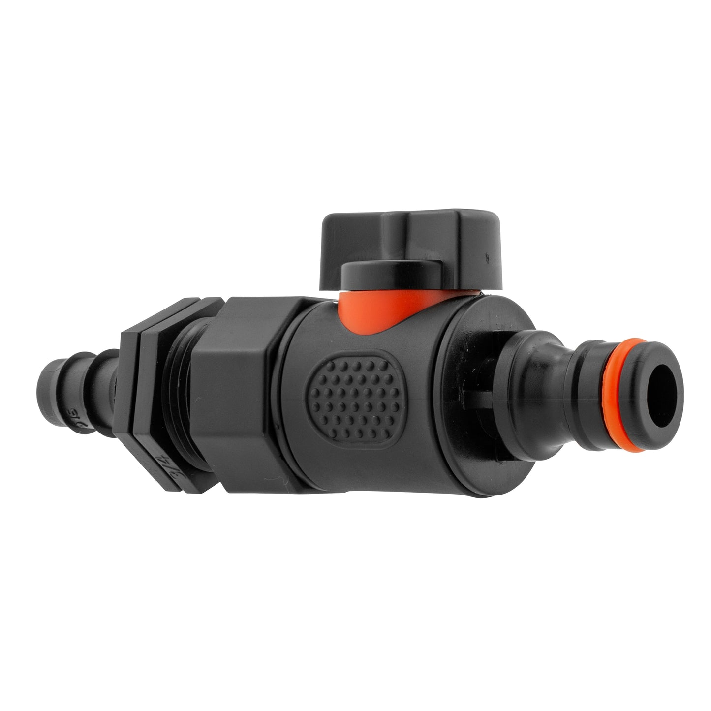 16mm Hose Barb Connector with 3/4" BSP Female Thread and Quick-Connect Male Valve