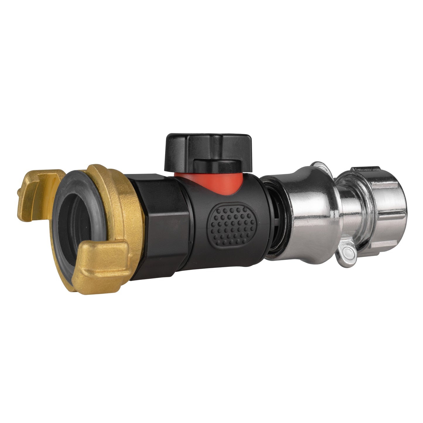 Geka-Style Coupling with BSPF Quick Connect Valve & Zinc Hose Connector