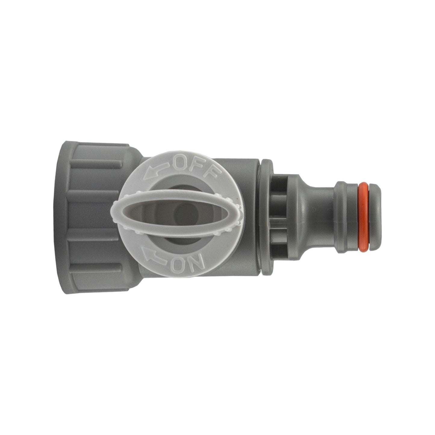 WL-Coloured Snap-On Tap Adapter with 3/4" BSP Female Thread and Valve