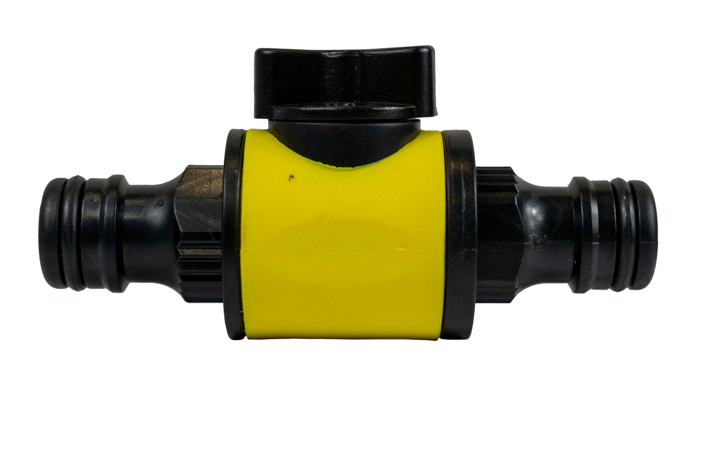 Cost Wise Male‑Male Quick‑Connect Inline Hose Valve Set Yellow/Black