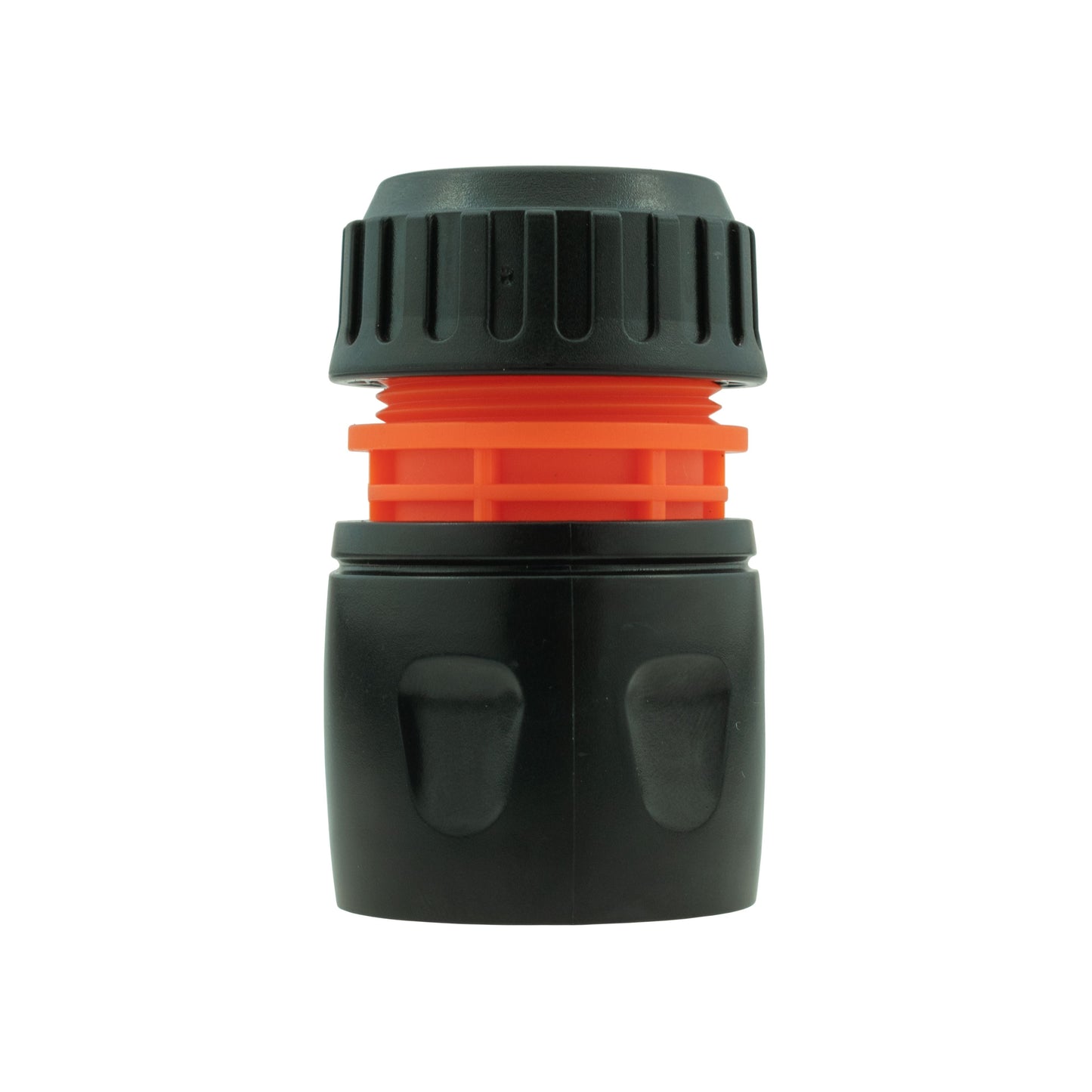Black/Orange Female Garden Hose Fitting – 1/2" or 5/8"