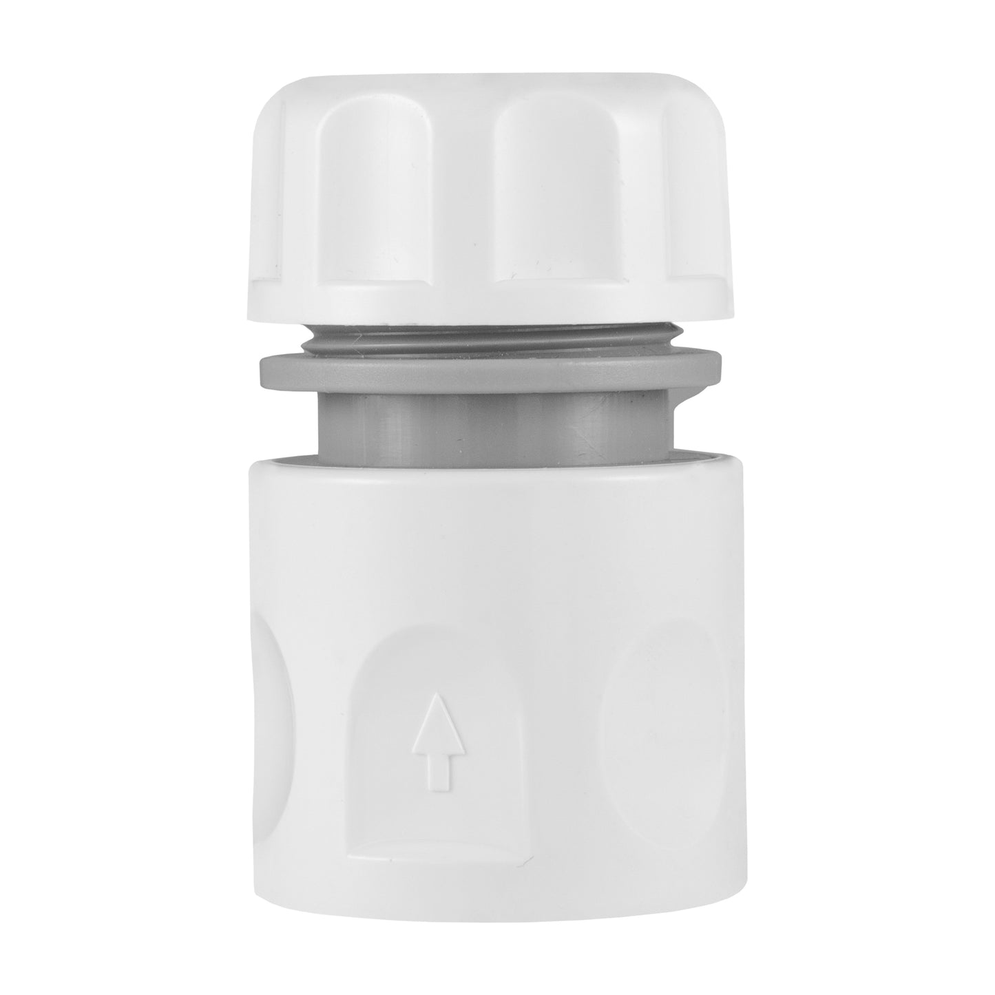 IBC 2” S60X6 Lid with Male Quick Coupling and Hose Connector