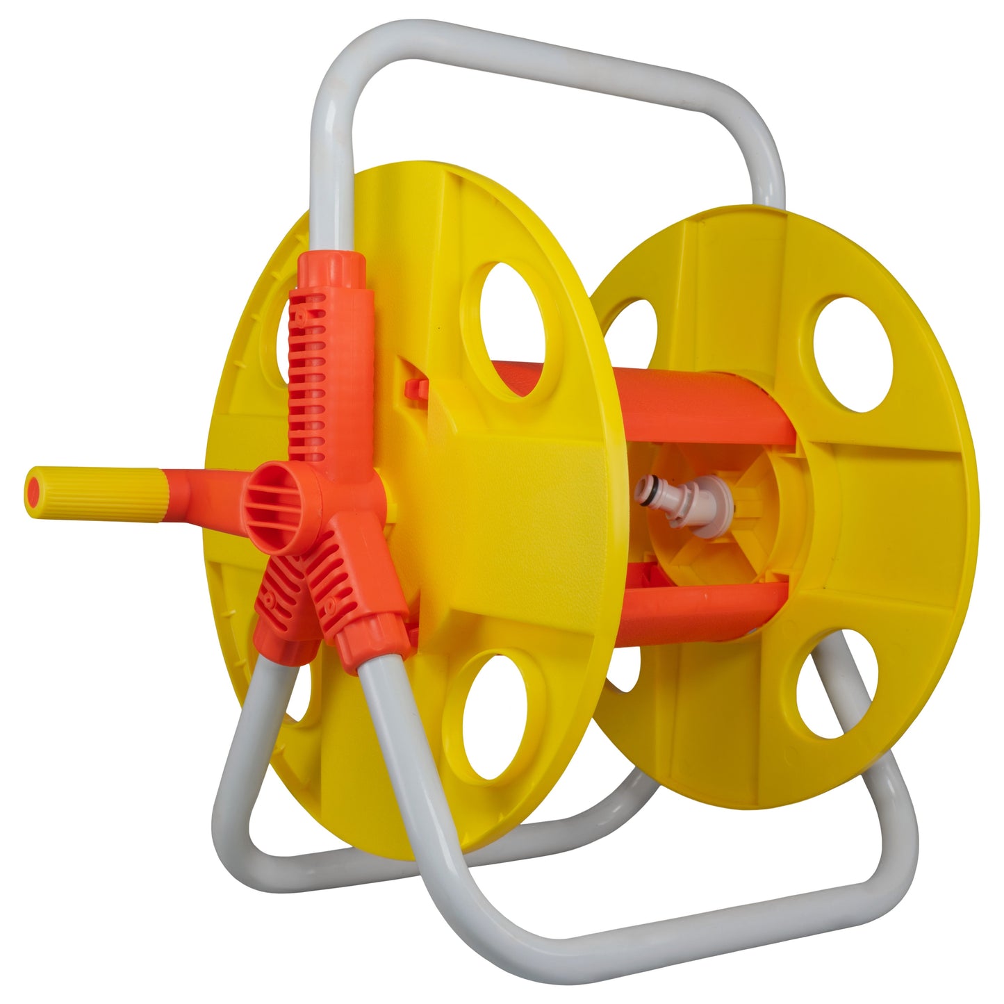 Yellow Garden Hose Reel Suitable for 20m of ½” Hose