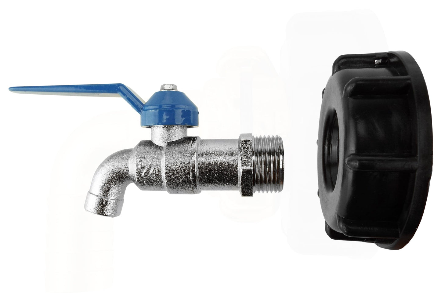 IBC 2” S60X6 Lid with Standard ½” BSP Garden Tap