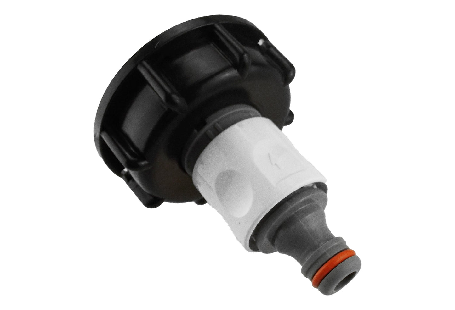 IBC 2” S60X6 Lid with ¾” BSP Hose Fitting and Twin Male Connector WL