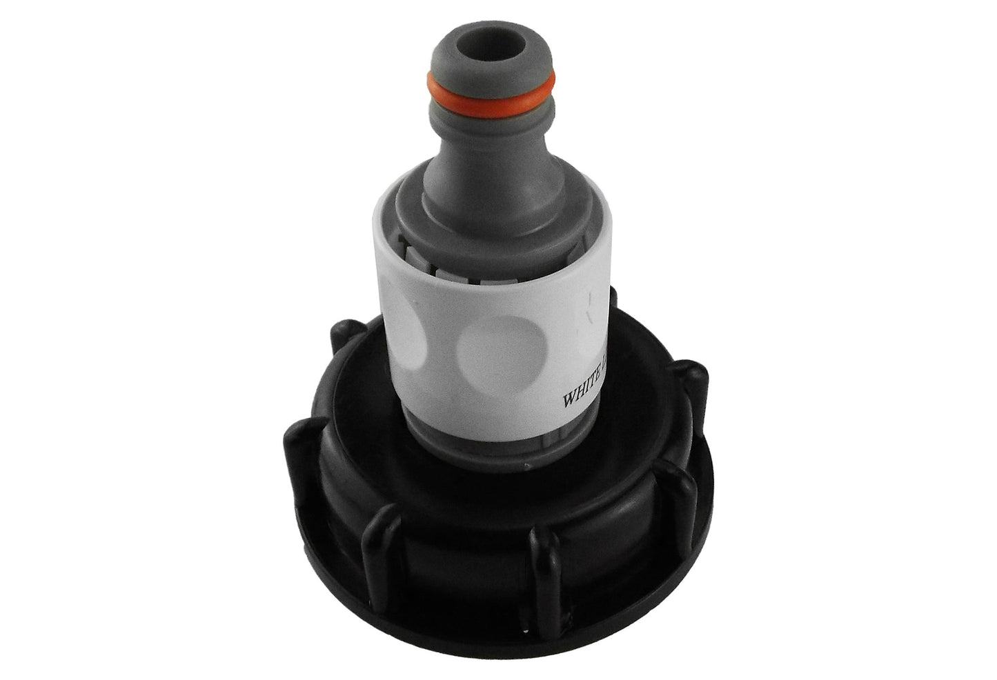 IBC 2” S60X6 Lid with ¾” BSP Hose Fitting and Twin Male Connector WL