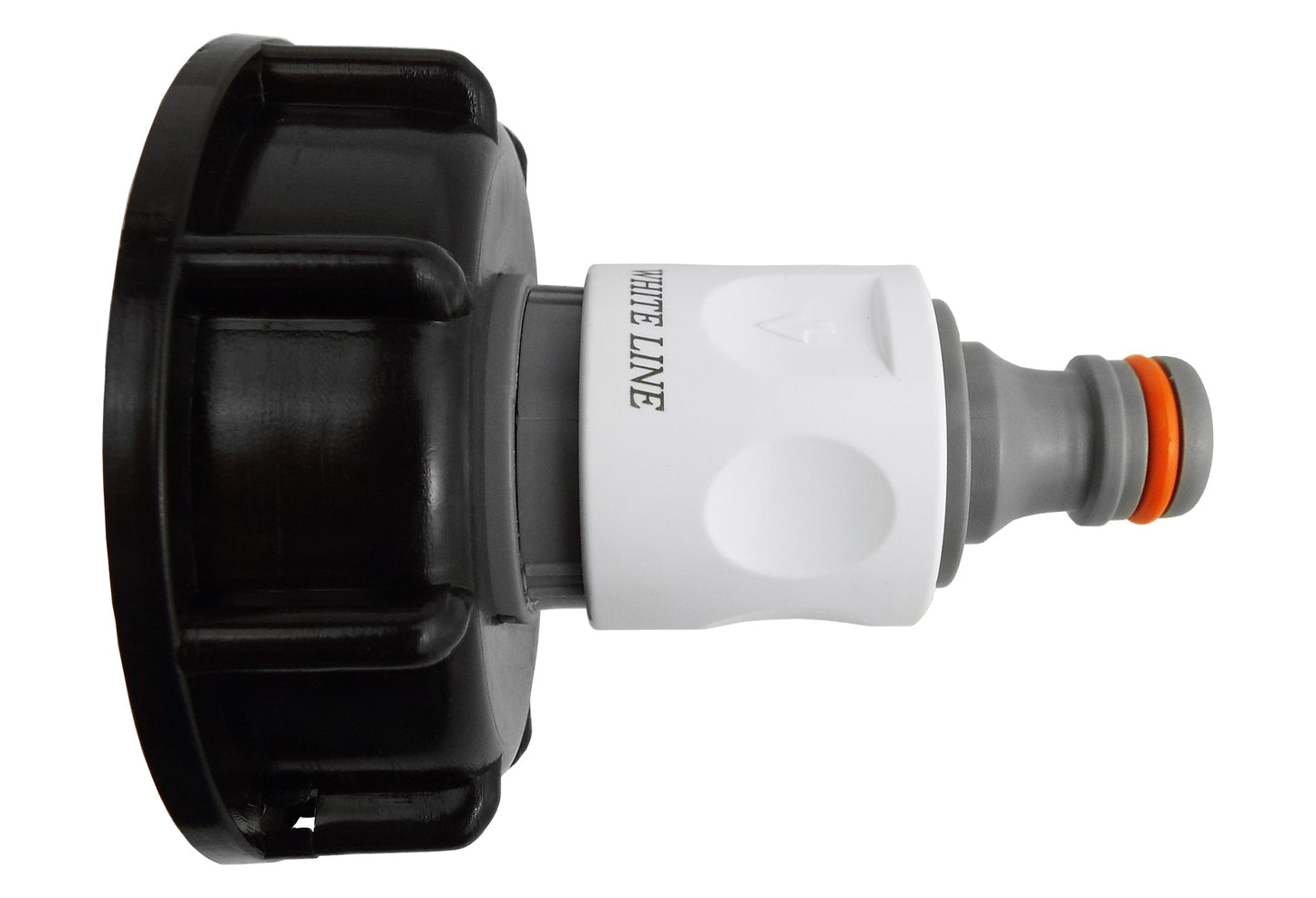 IBC 2” S60X6 Lid with ¾” BSP Hose Fitting and Twin Male Connector WL
