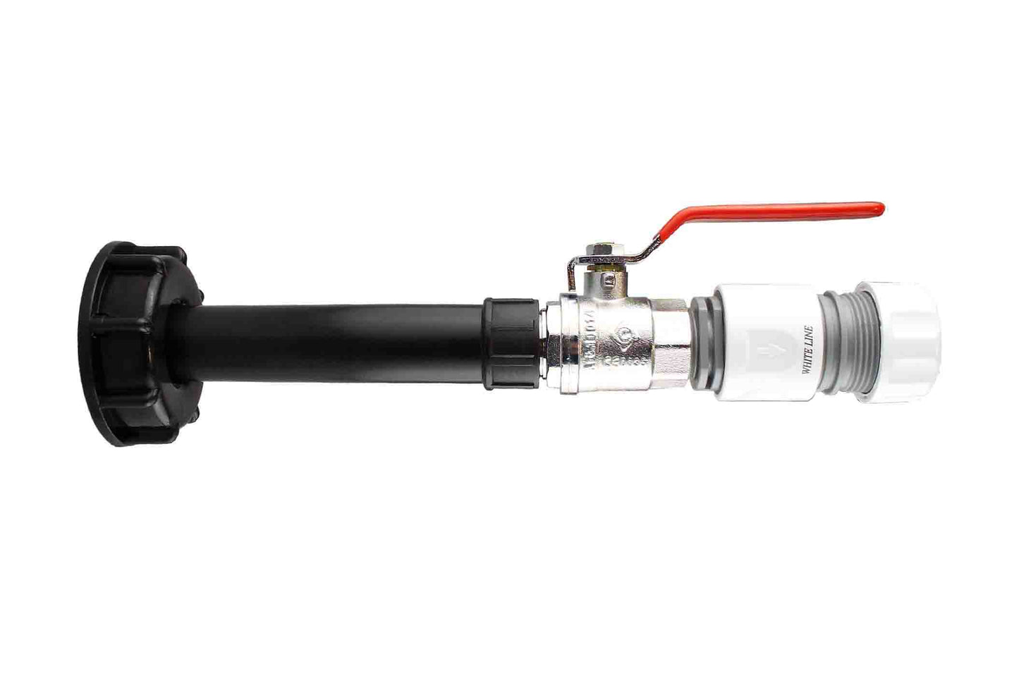IBC 2” S60X6 Lid Set with Integrated Water Filter, Lever Tap and Max Flo Hose Fittings