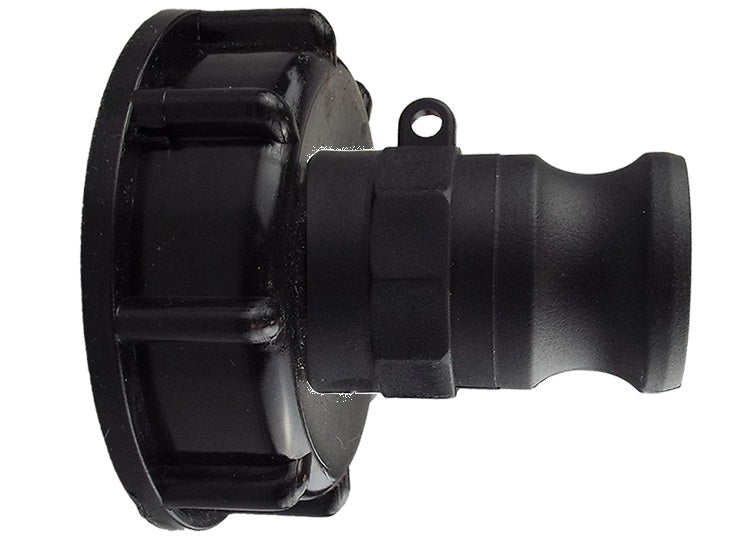 IBC 2” S60X6 Screw Cap with ¾” Camlock Type F Connector