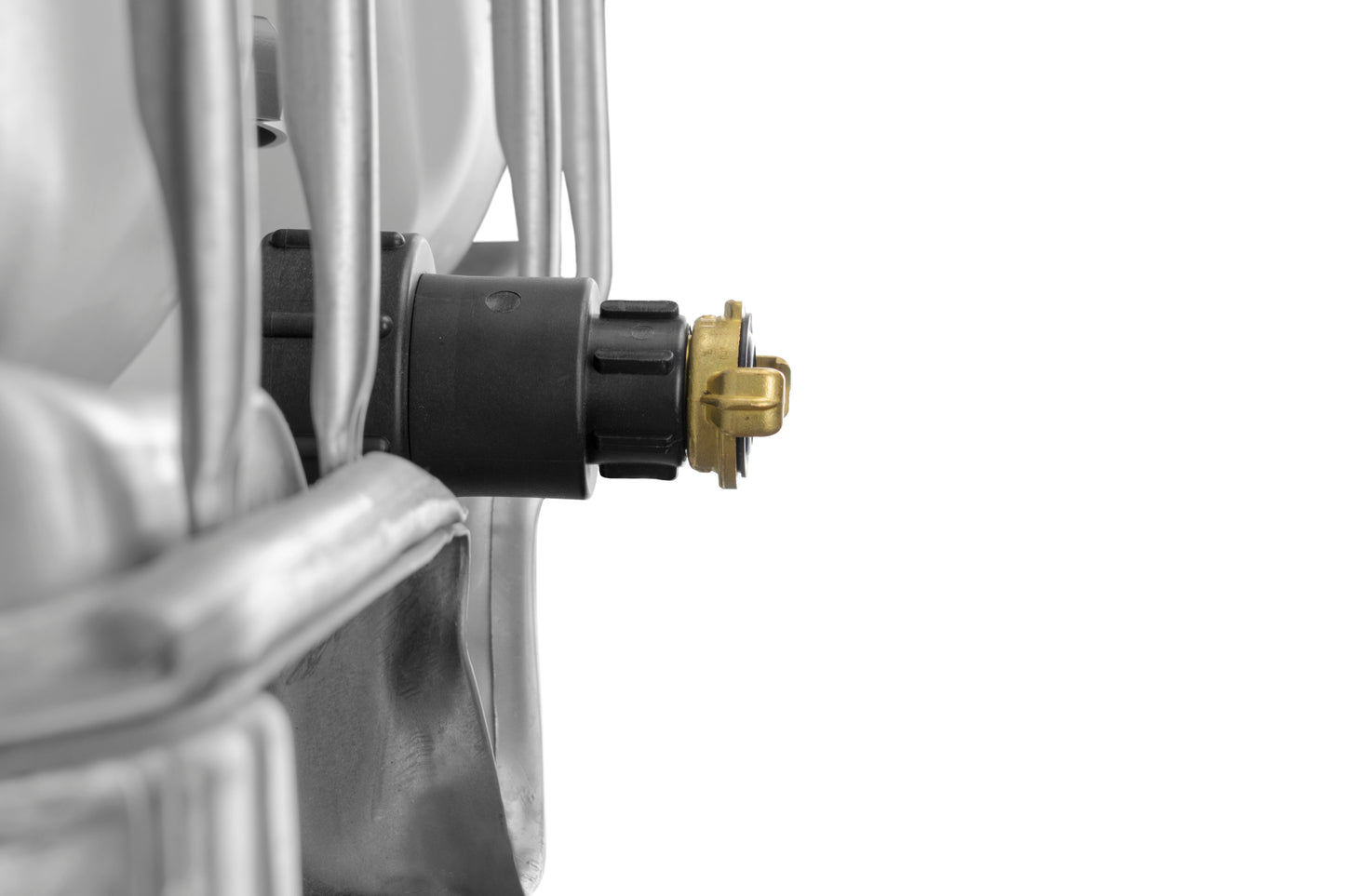 IBC 2” S60X6 – 1/2" BSPF Extended Connector with Geka-Style Coupling