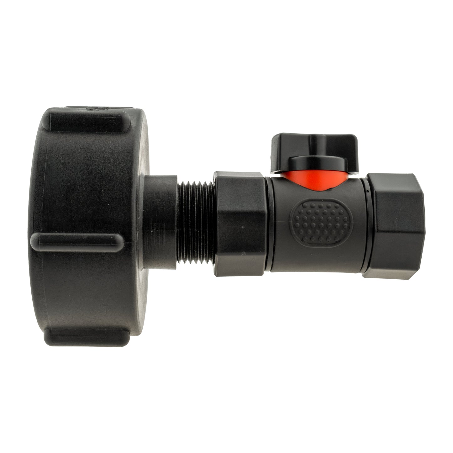 IBC 2” S60X6 Lid with Integrated In-Line Valve and BSP Female Thread