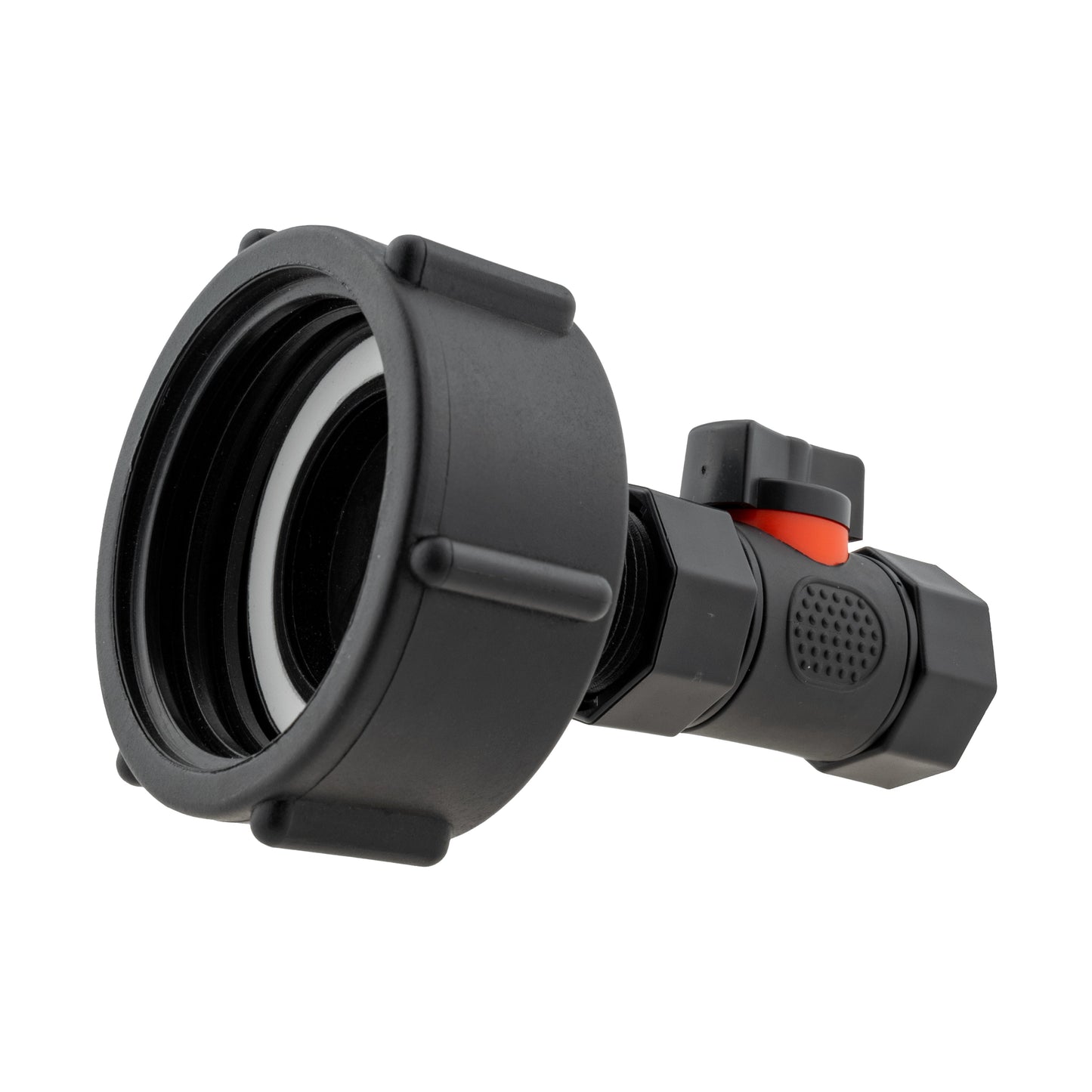 IBC 2” S60X6 Lid with Integrated In-Line Valve and BSP Female Thread
