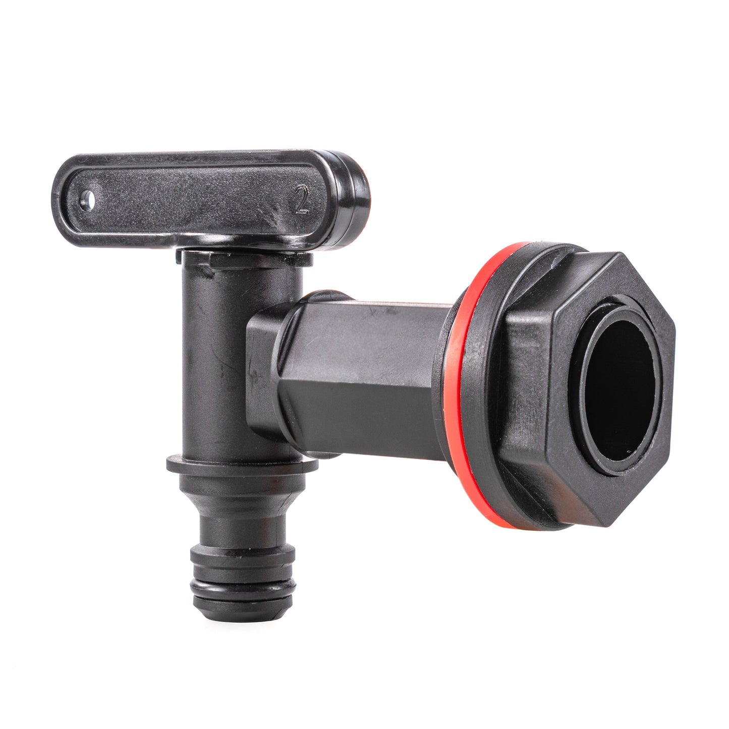 3/4" BSP Male Snap-On PP Tap with Washers & Nut