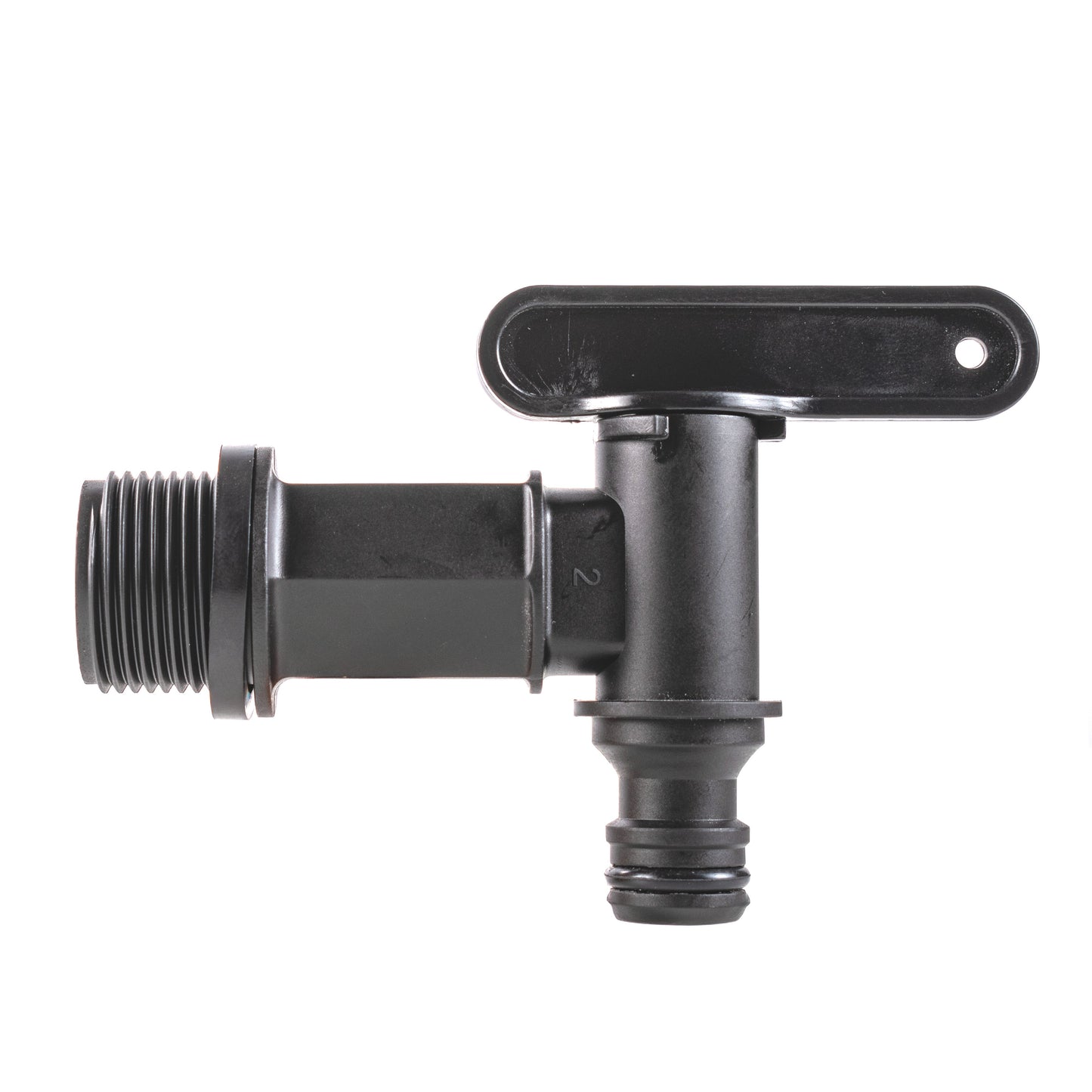 3/4" BSP Male Snap-On PP Tap with Washers & Nut
