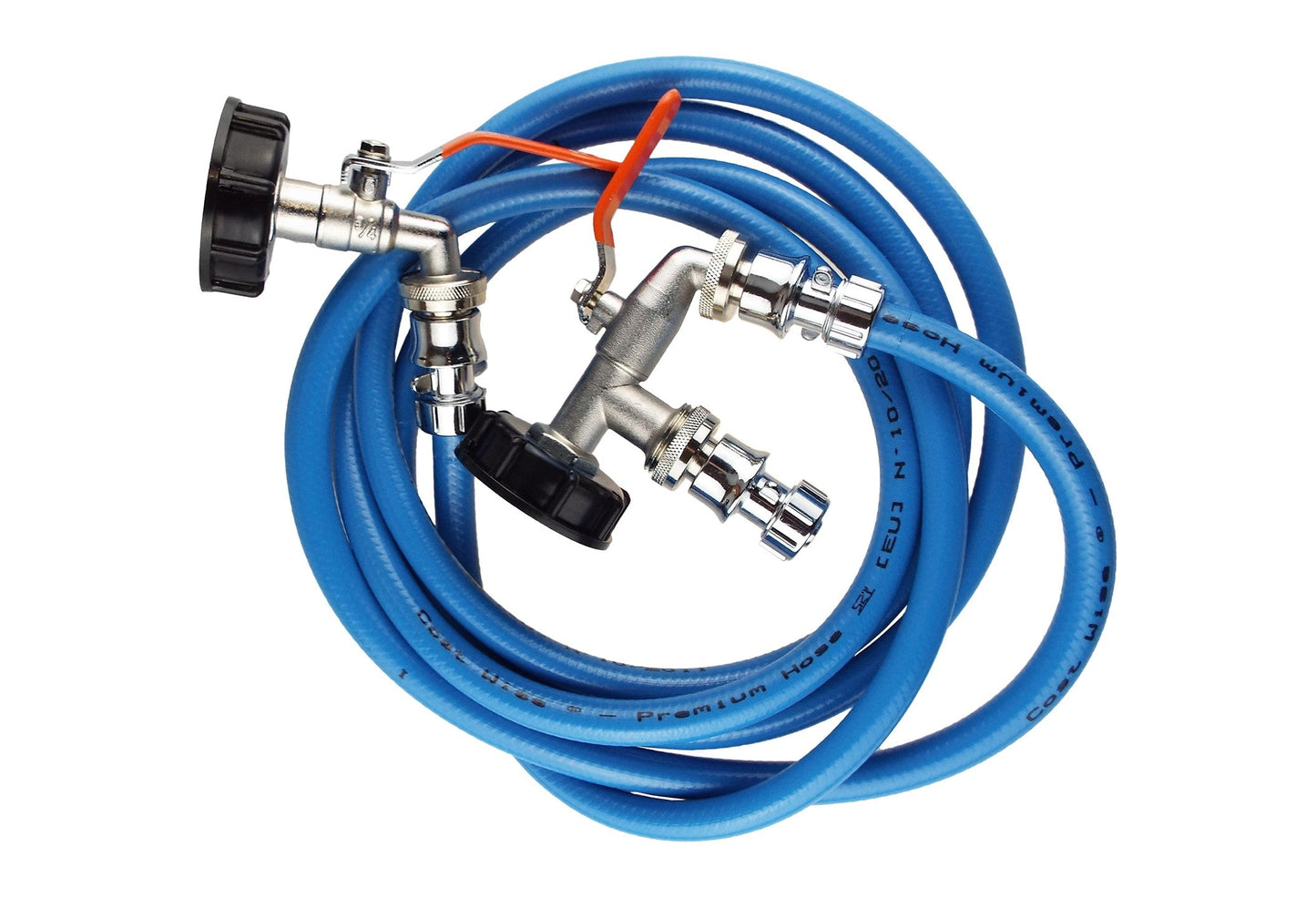 IBC Tank Connector Set – Chrome Finish