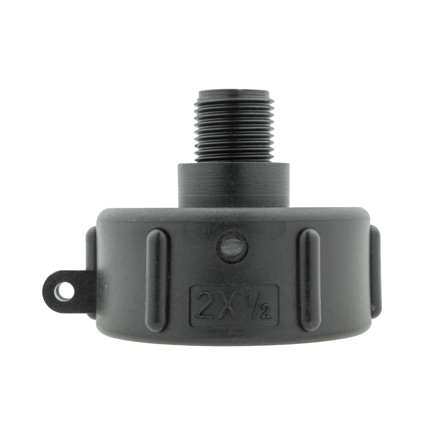 IBC 2” S60X6 Cap with 25mm MDPE Elbow T-Connector