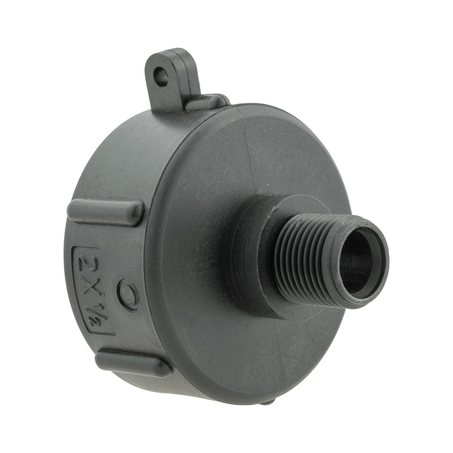 IBC 2” S60X6 Cap with 25mm MDPE Elbow T-Connector