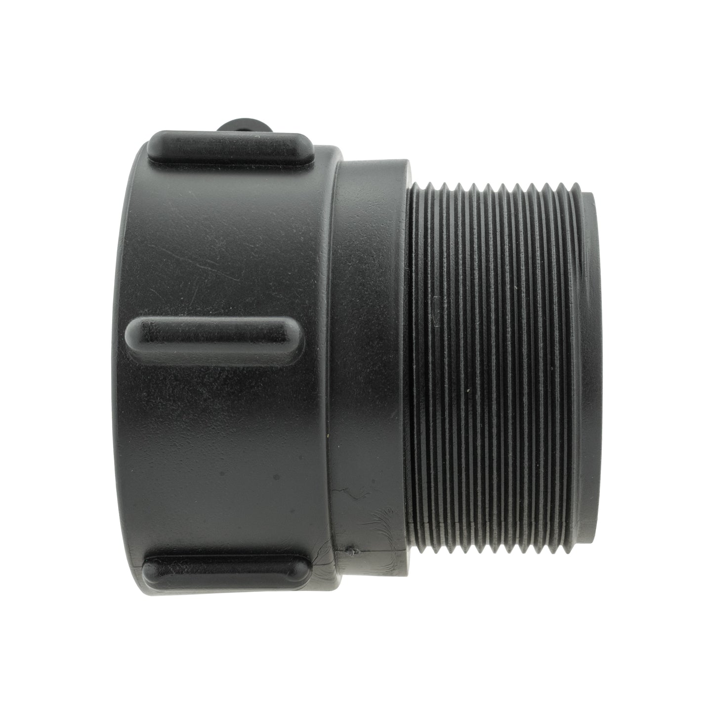 IBC 2” S60X6 Adapter with 2” BSP Elbow and 50mm Straight Hose Tail