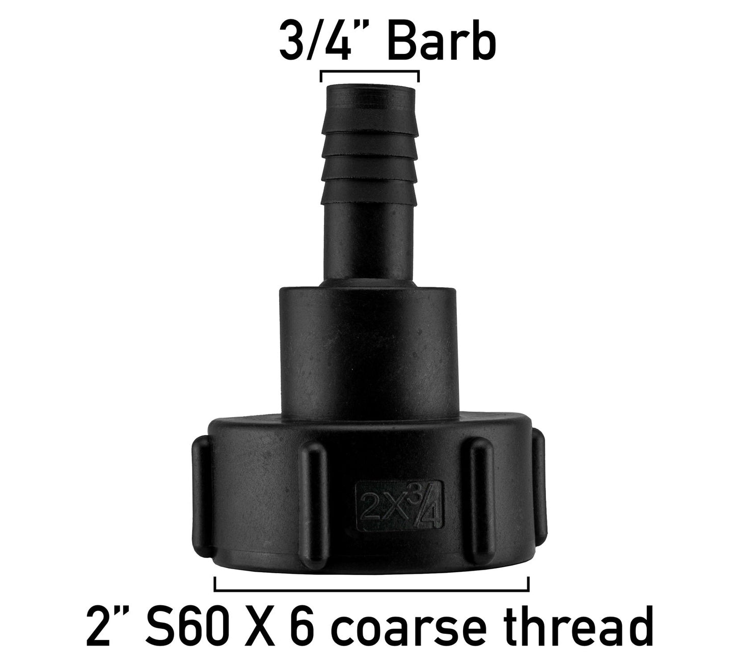 AdBlue Dispensing Kit – Blue Metal Nozzle with ¾” Hose and Tank Adapter