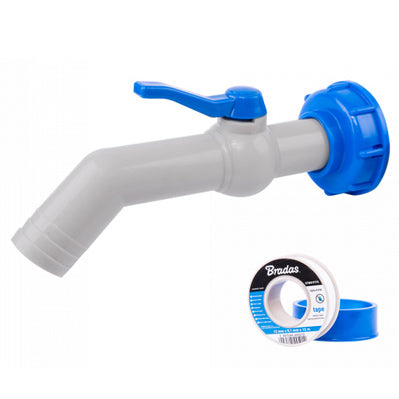 IBC Set with 45° Outlet Connection