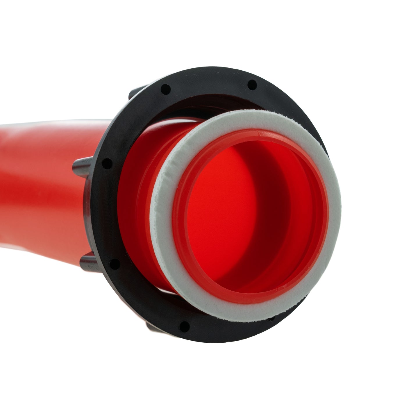 2" Red Angled IBC Connector with S60X6 Thread