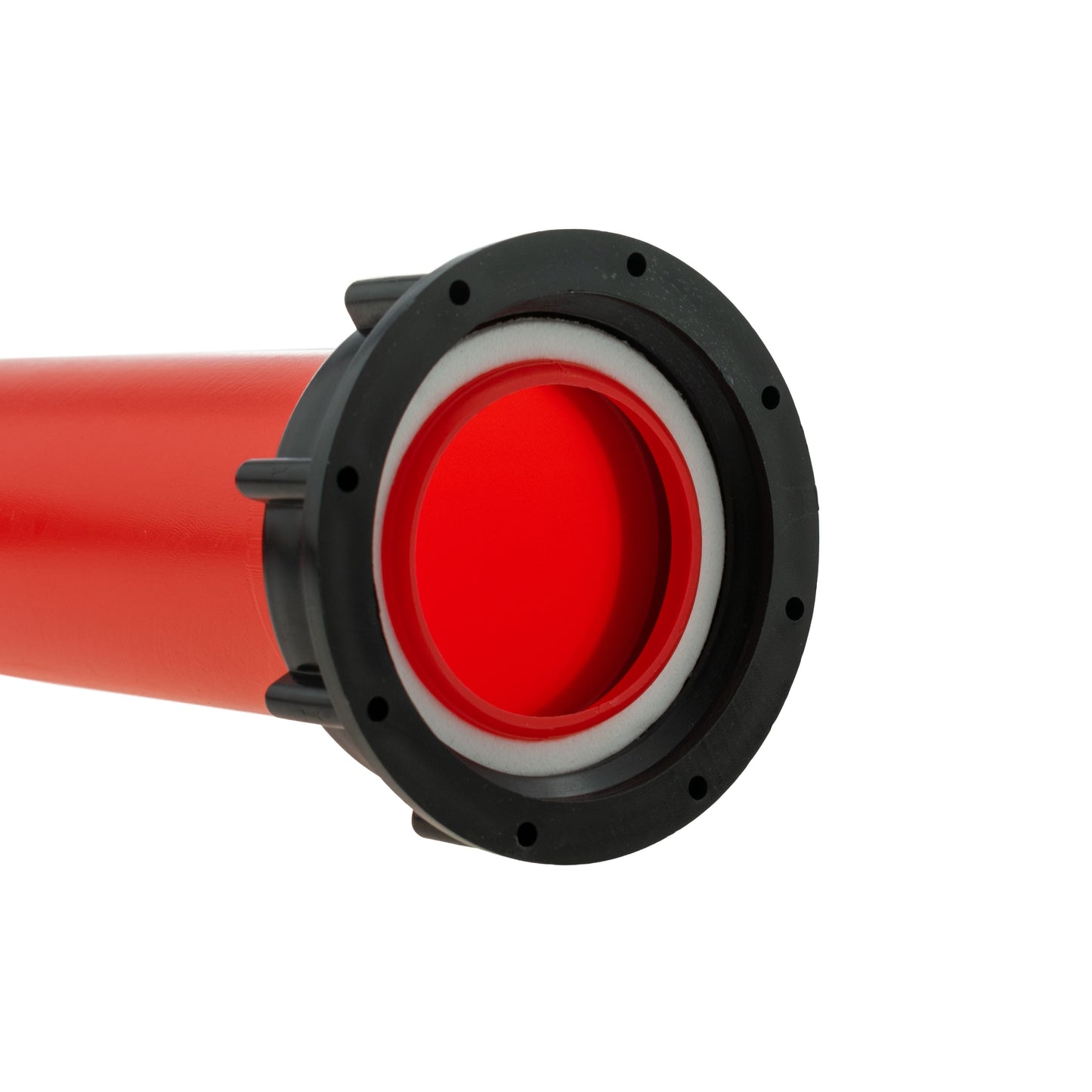 2" Red Angled IBC Connector with S60X6 Thread