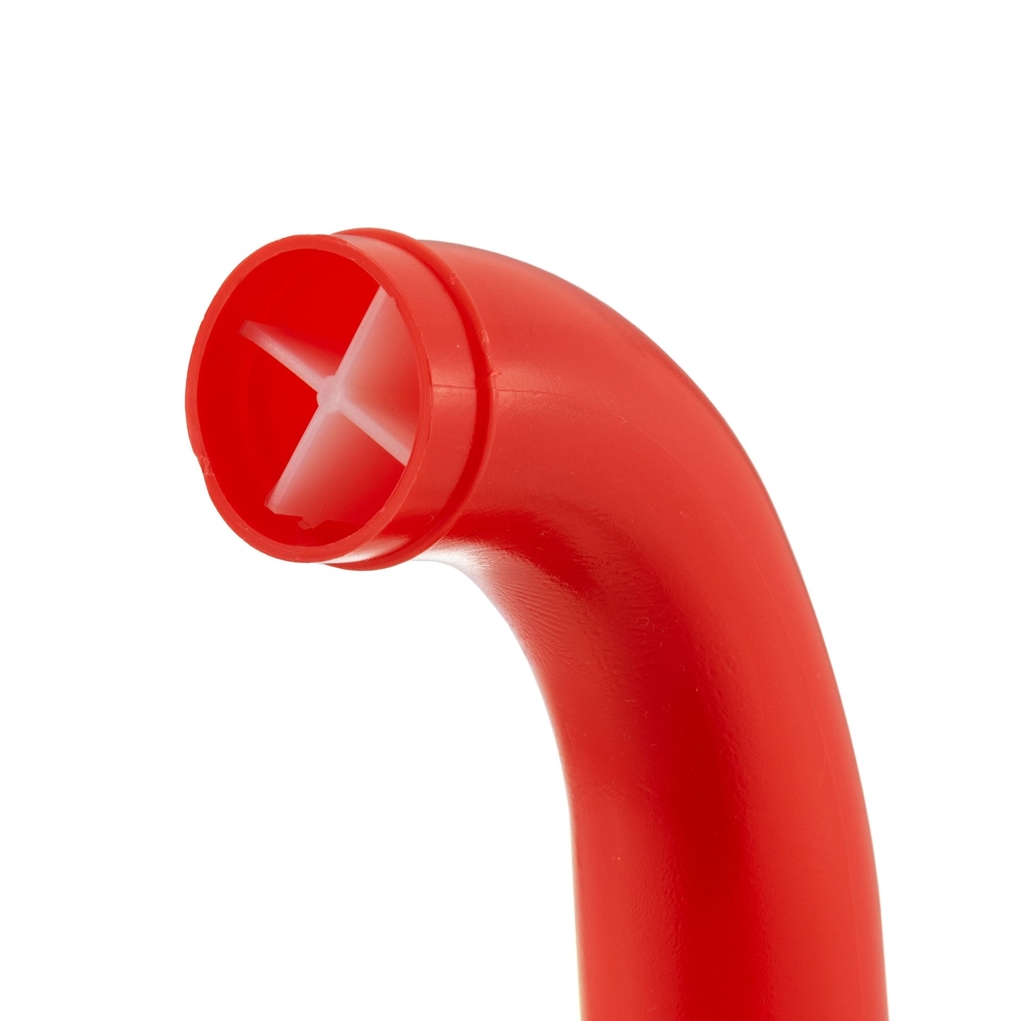 2" Red Angled IBC Connector with S60X6 Thread