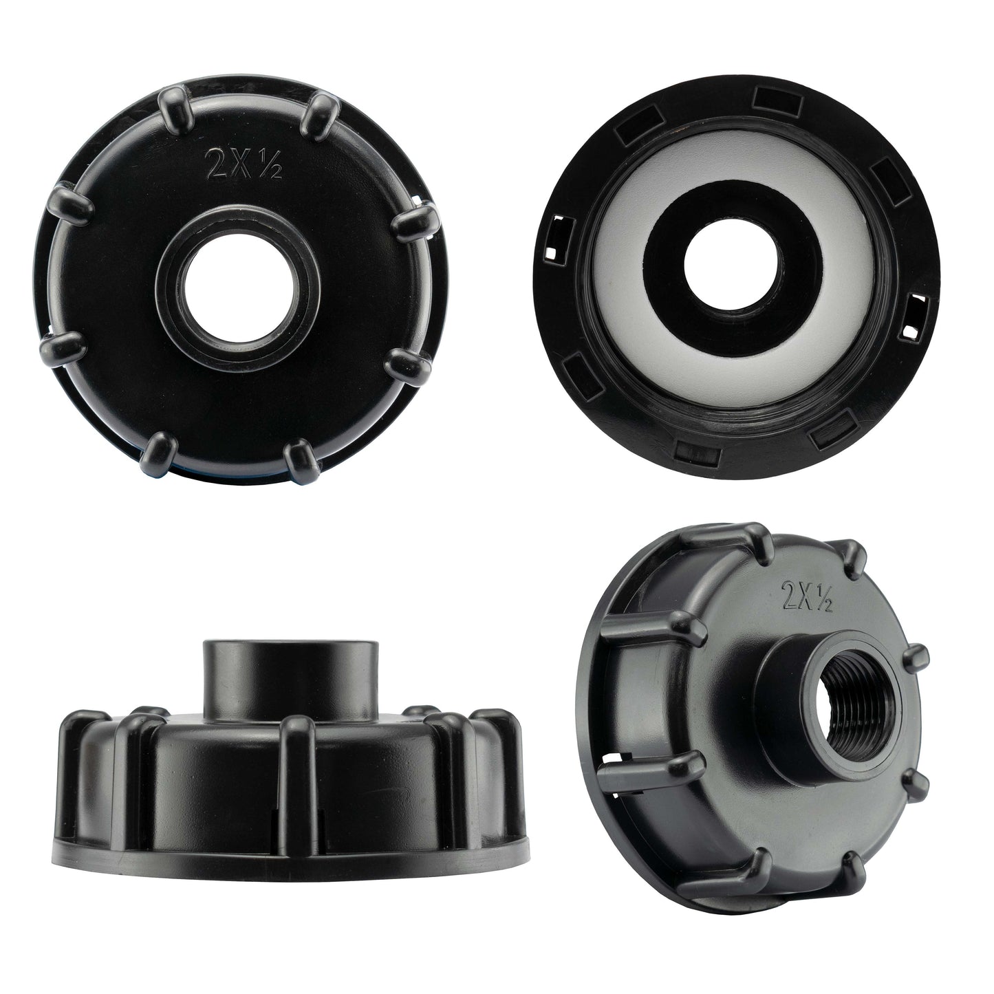 IBC Tank End Cap with Integrated 1/2" BSP Female Thread