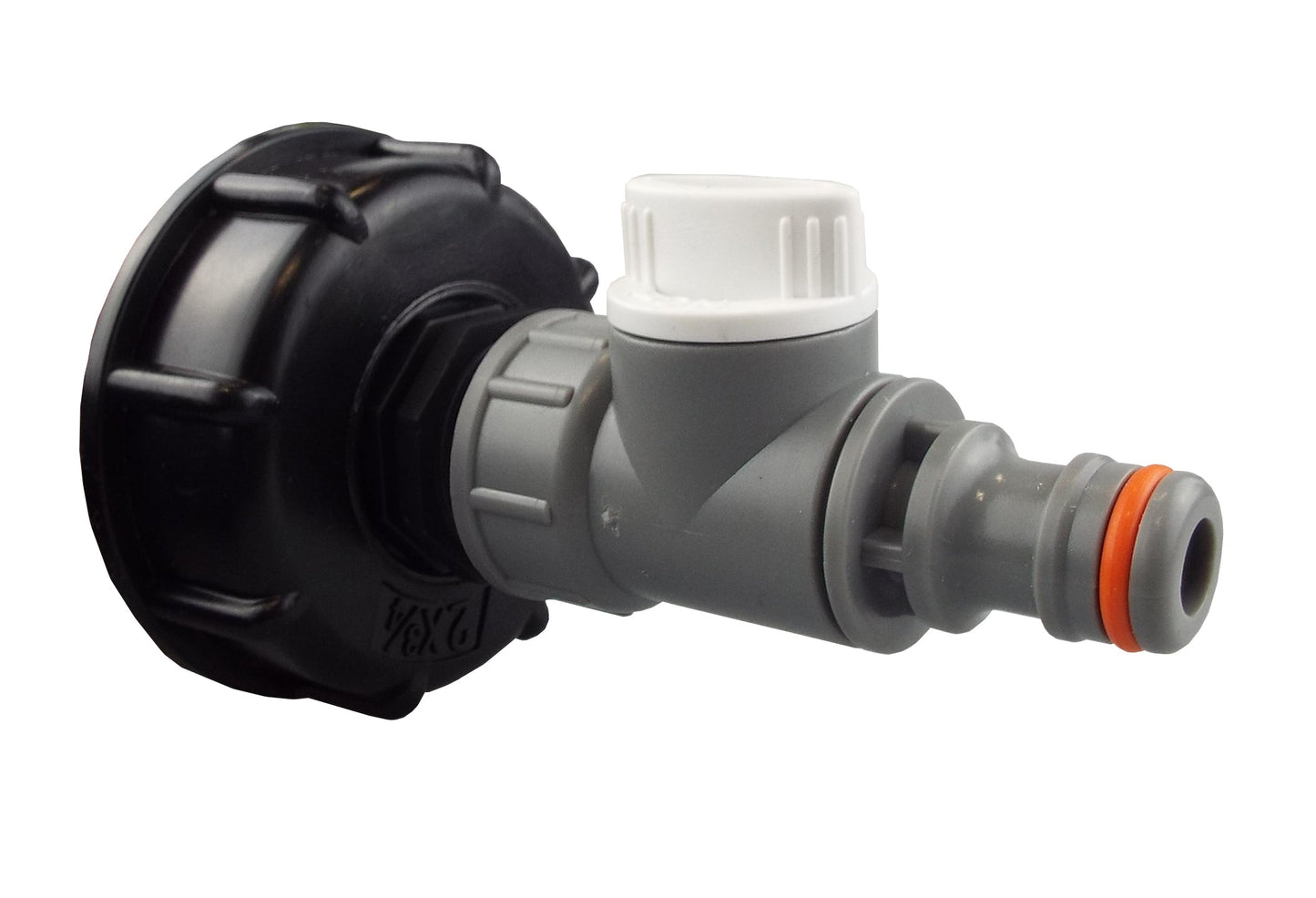 IBC 2” S60X6 Lid with ¾” BSP Thread and WL Quick-Connect Valve
