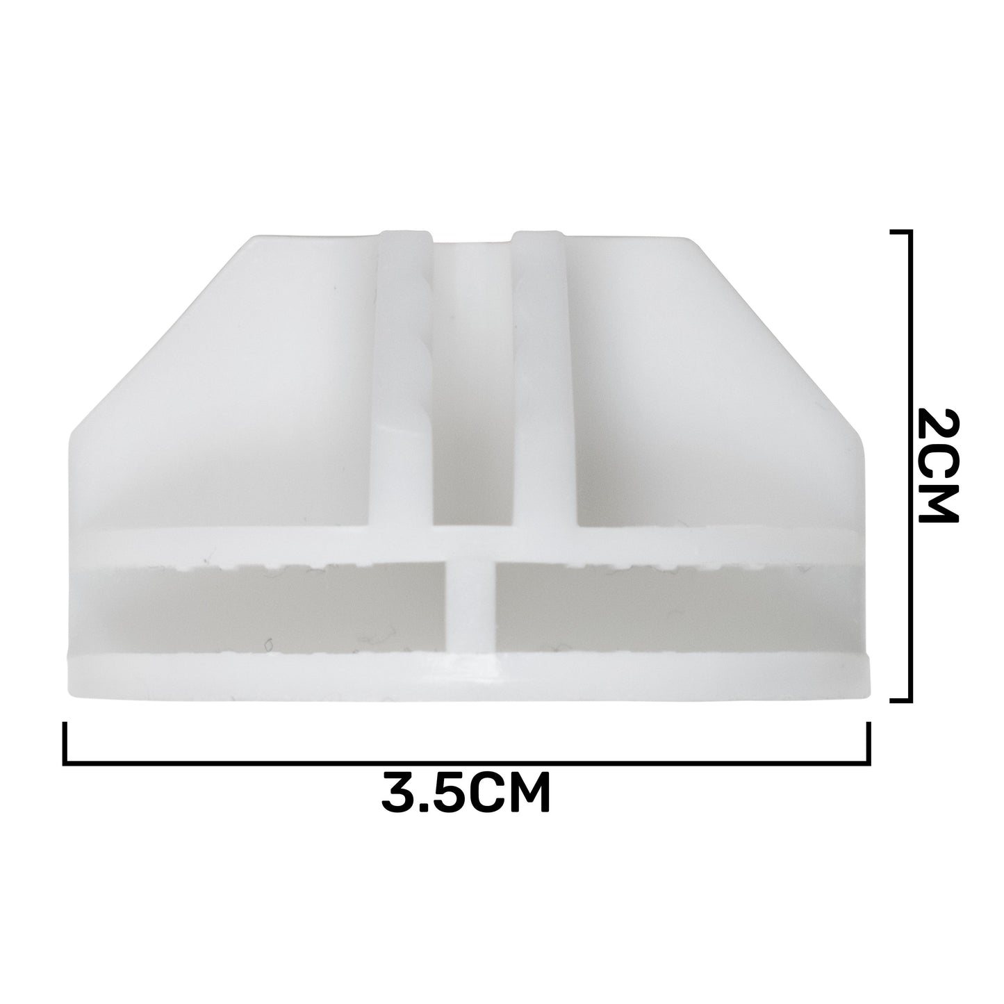 White Half-Snap Ball Part for Kitty Cubby