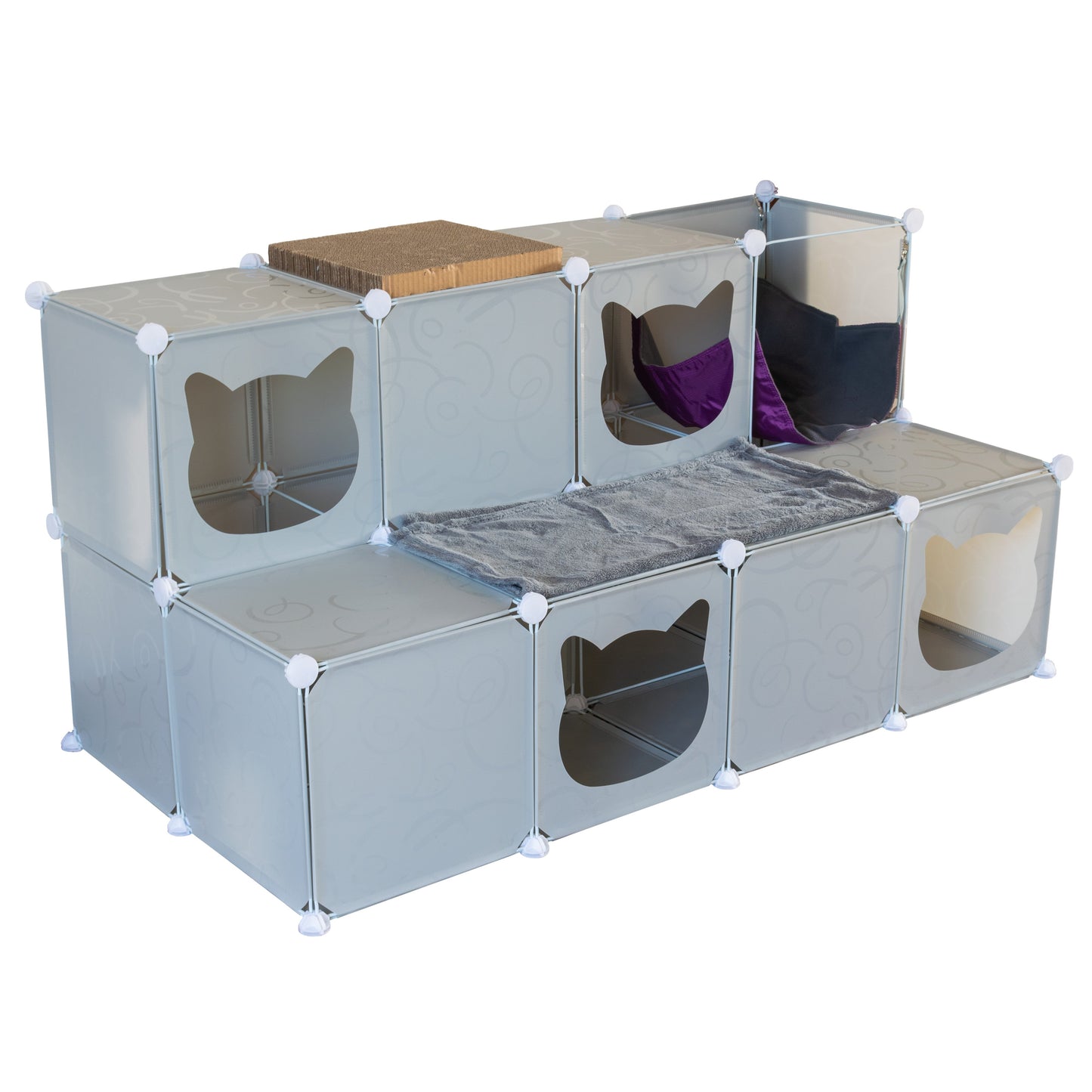 Maxi-Sized Kitty Cubby Play Tower