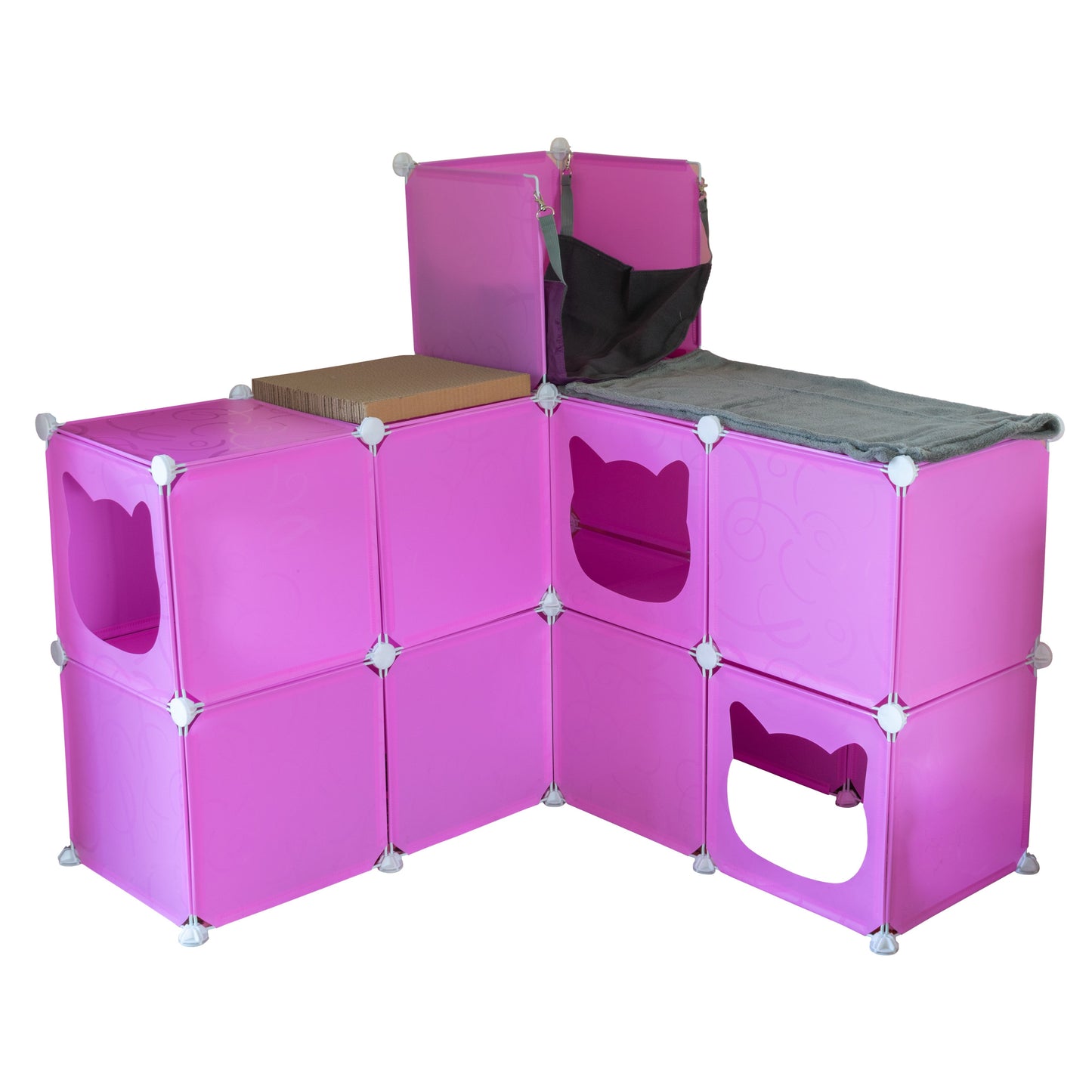 Maxi-Sized Kitty Cubby Play Tower